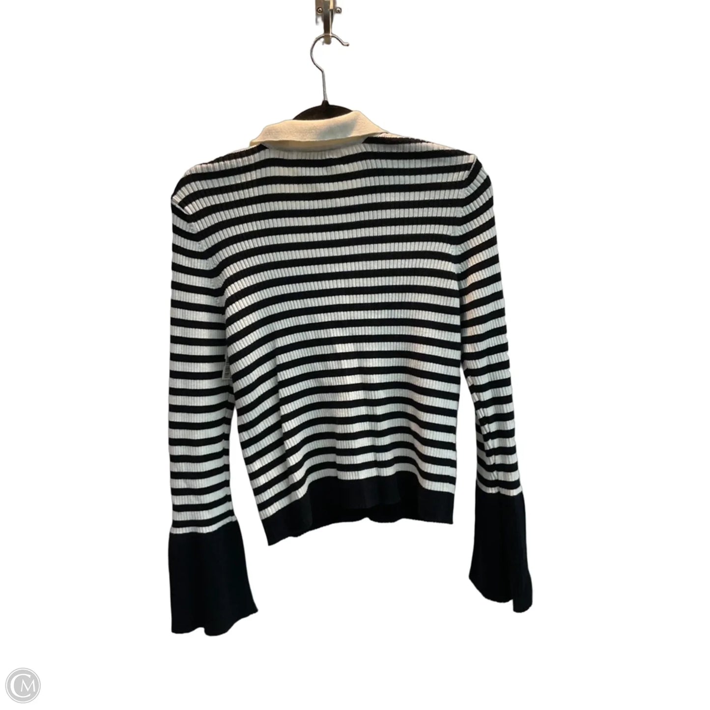 Top Long Sleeve By Maeve In Striped Pattern, Size: Xl