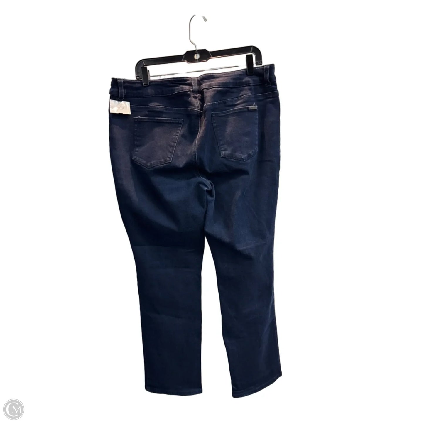 Jeans Straight By Chicos In Blue, Size: 14