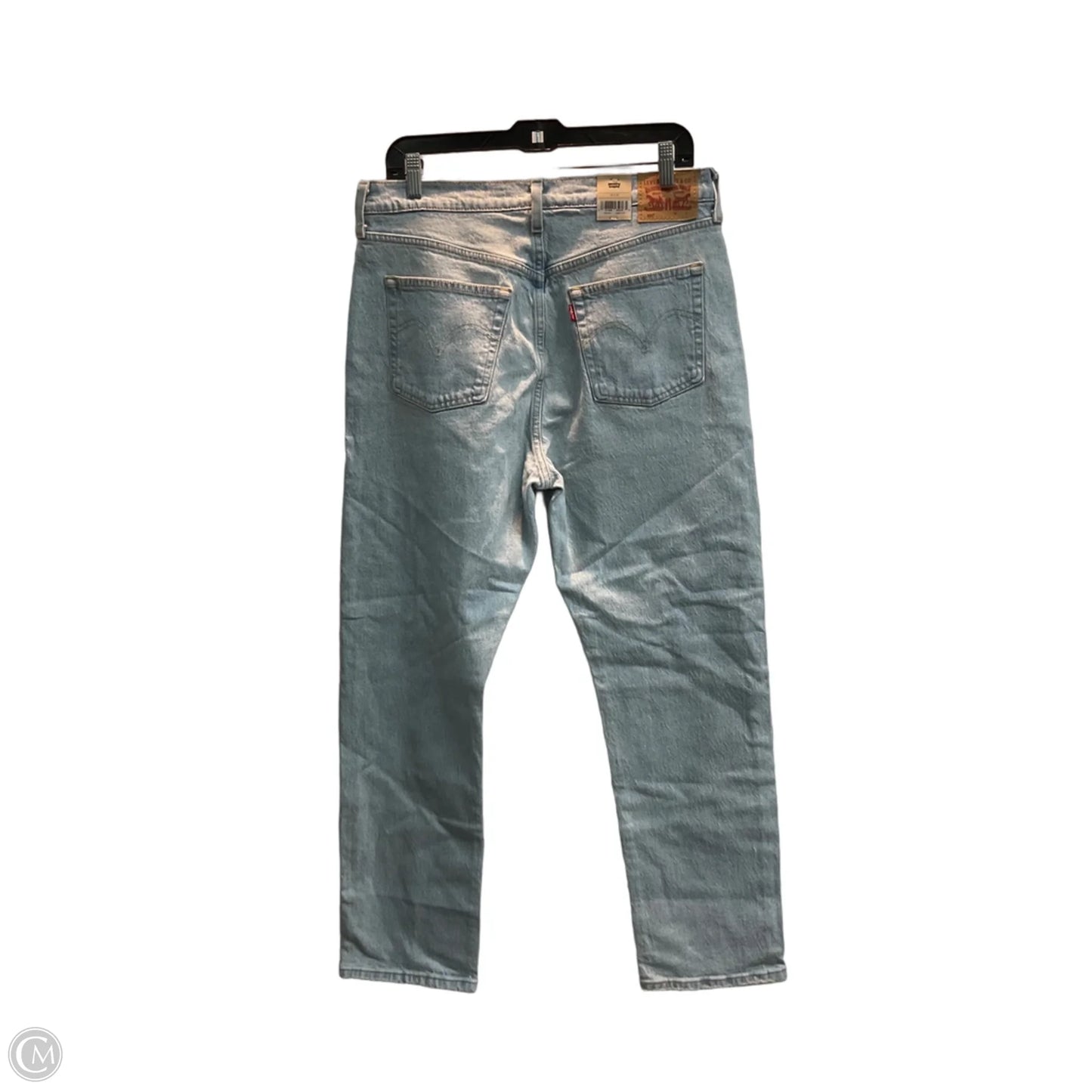 Jeans Straight By Levis In Blue, Size: 14