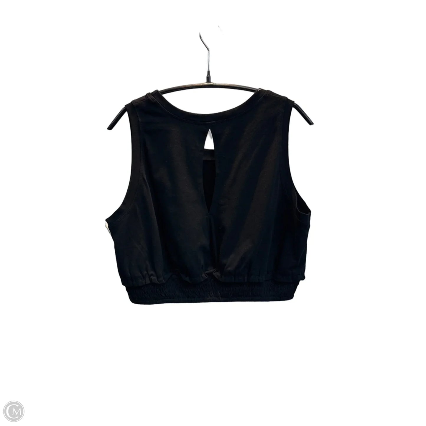 Top Sleeveless By Clothes Mentor In Black, Size: L