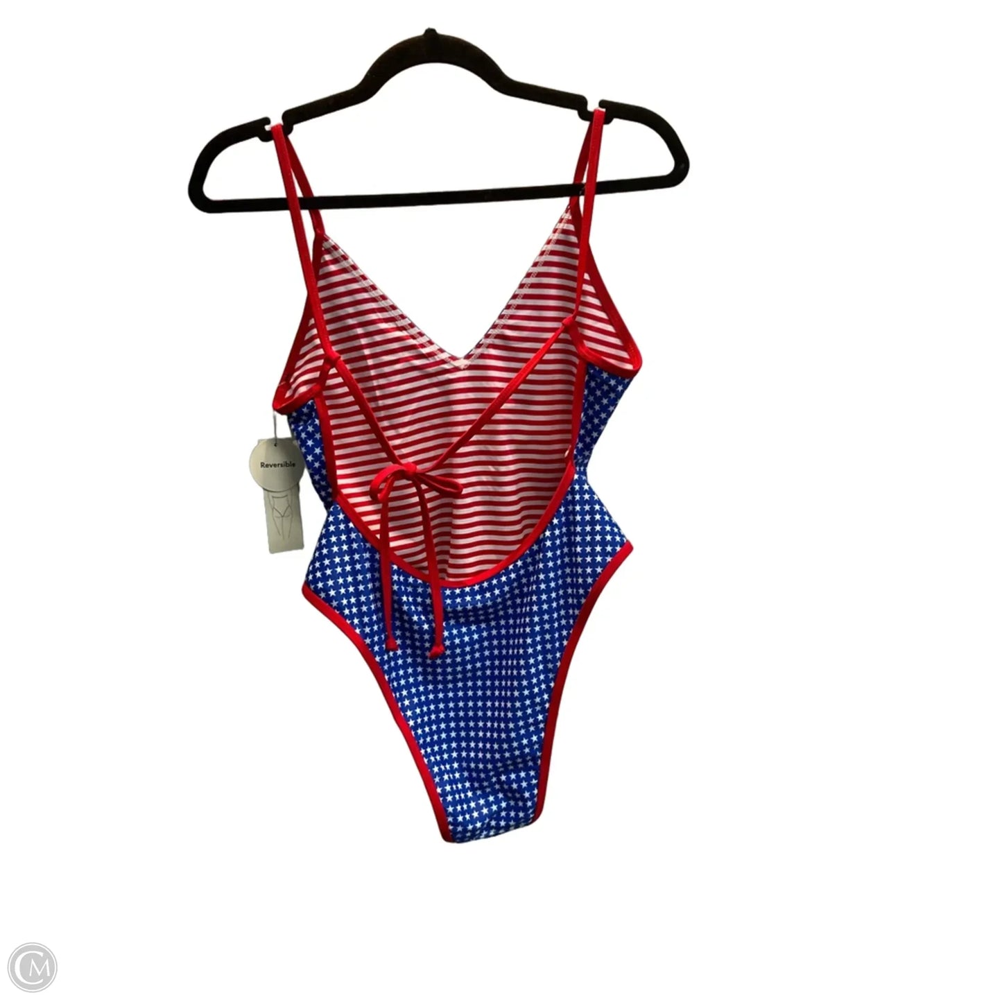 Swimsuit By No Boundaries In Blue Red & White, Size: M
