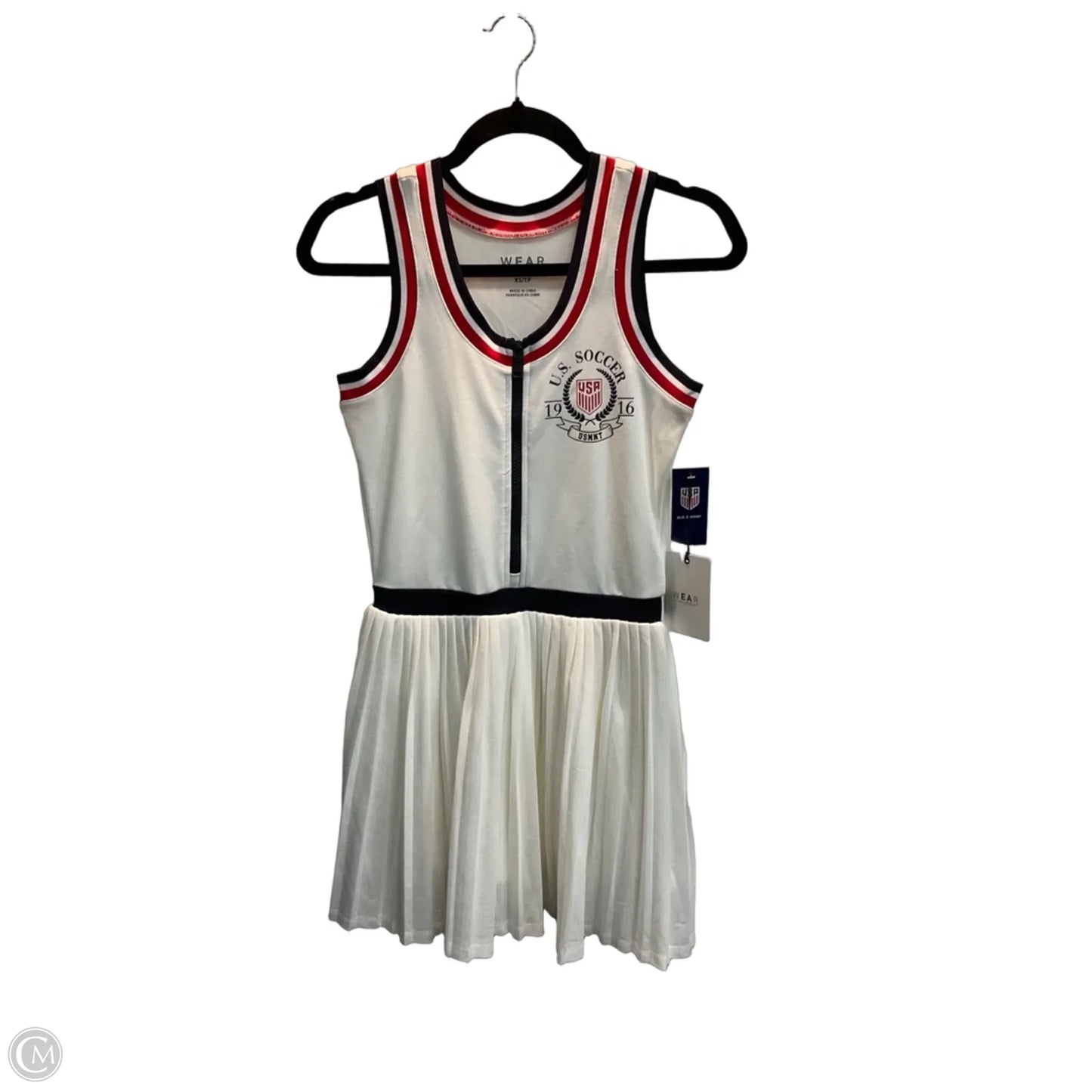 Athletic Dress By Clothes Mentor In Blue Red & White, Size: Xs