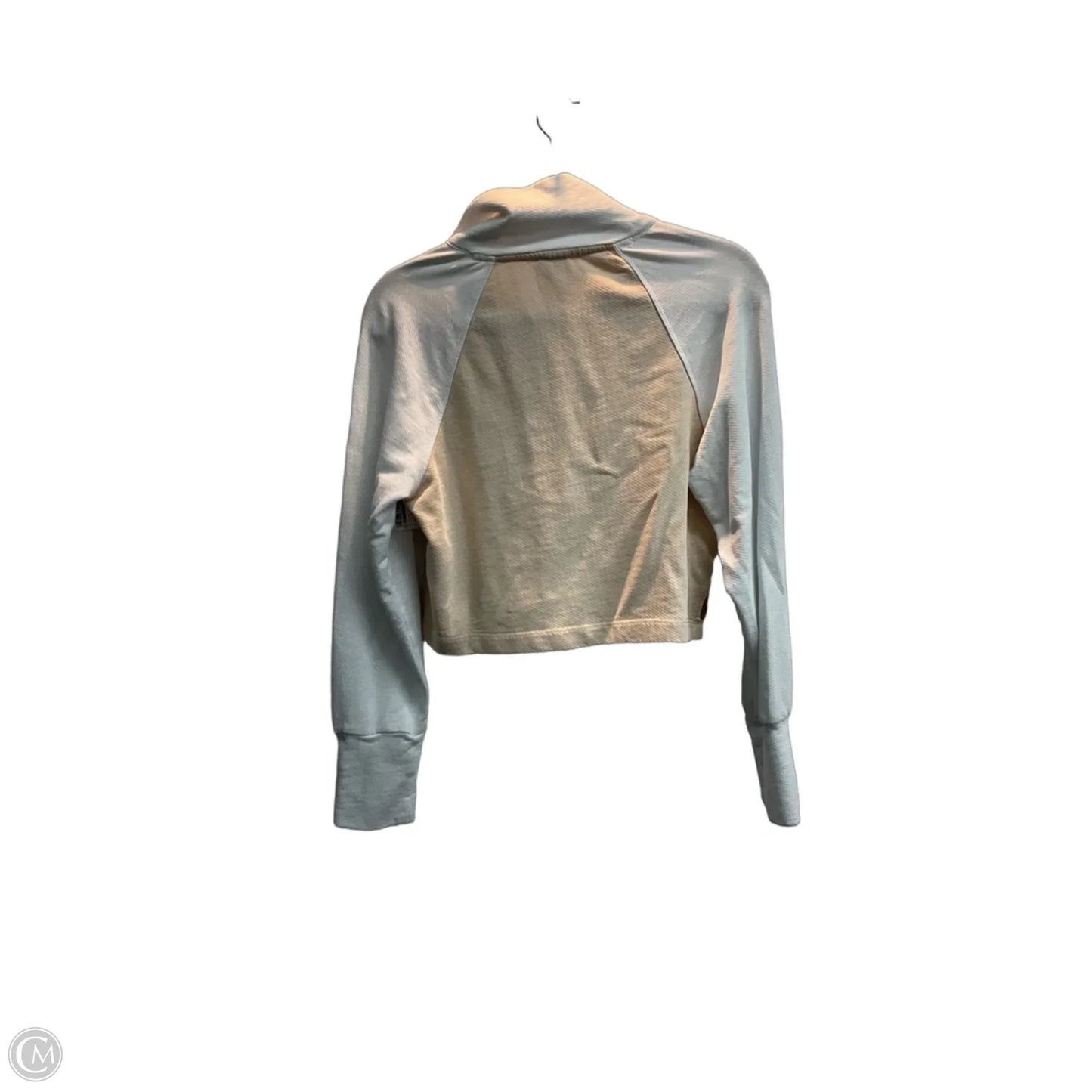 Top Long Sleeve By Pilcro In Tan & White, Size: Xs