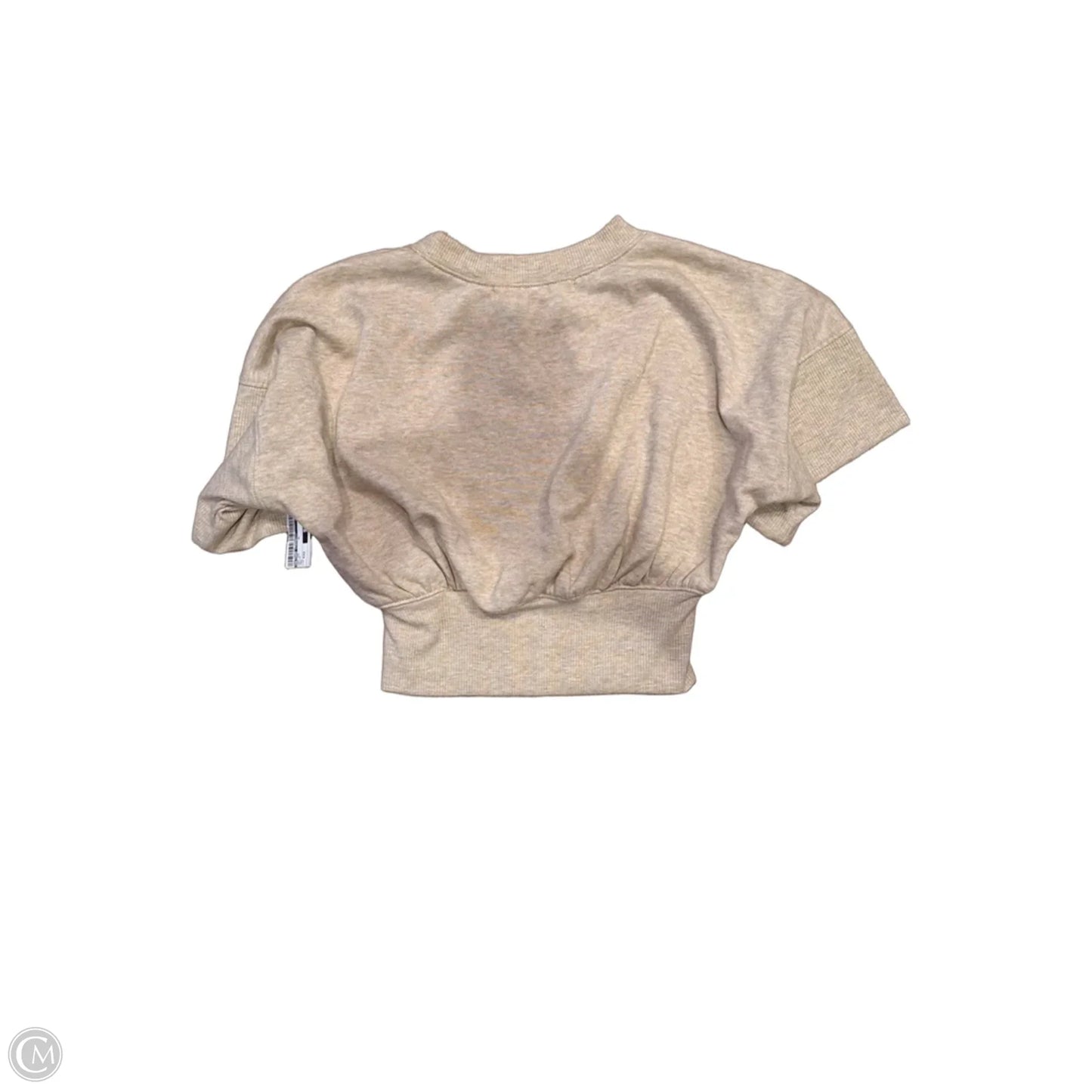 Top Short Sleeve By Altard State In Beige, Size: Xxs
