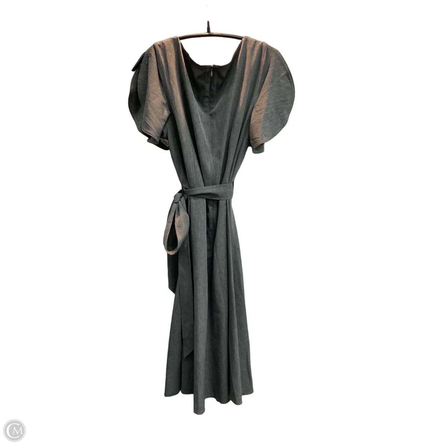 Dress Work By Calvin Klein In Grey, Size: M