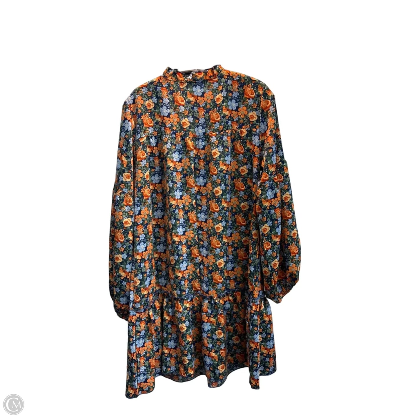 Dress Casual Midi By Kirundo In Floral Print, Size: S
