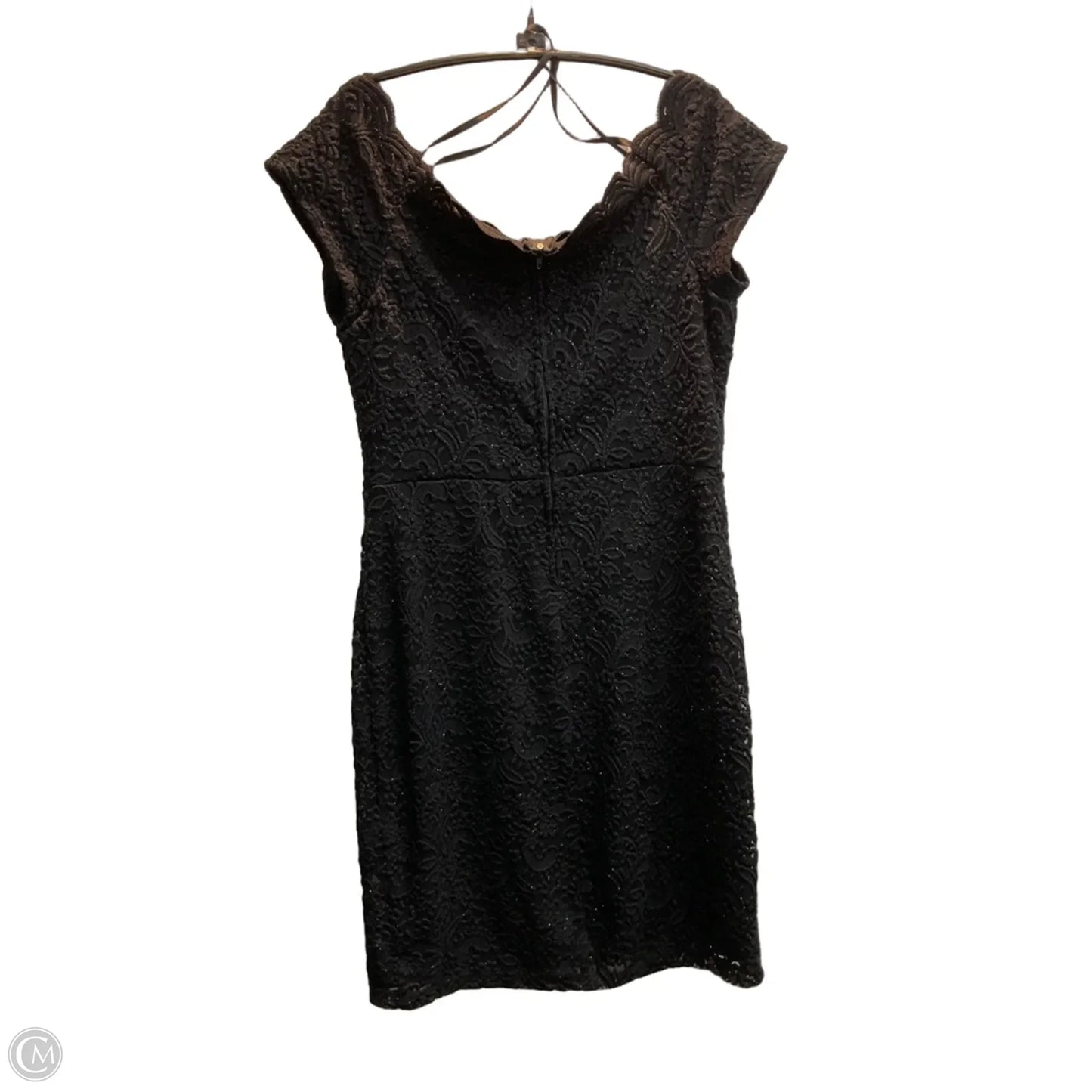 Dress Party Midi By Premier Amour In Black, Size: Xl