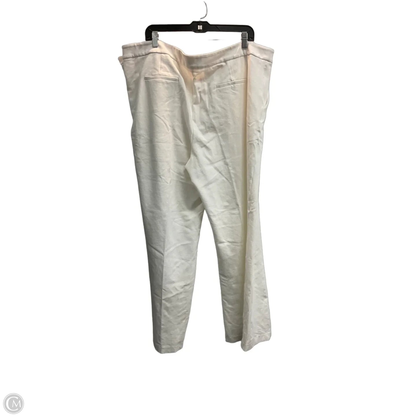 Pants Dress By Clothes Mentor In White, Size: 22