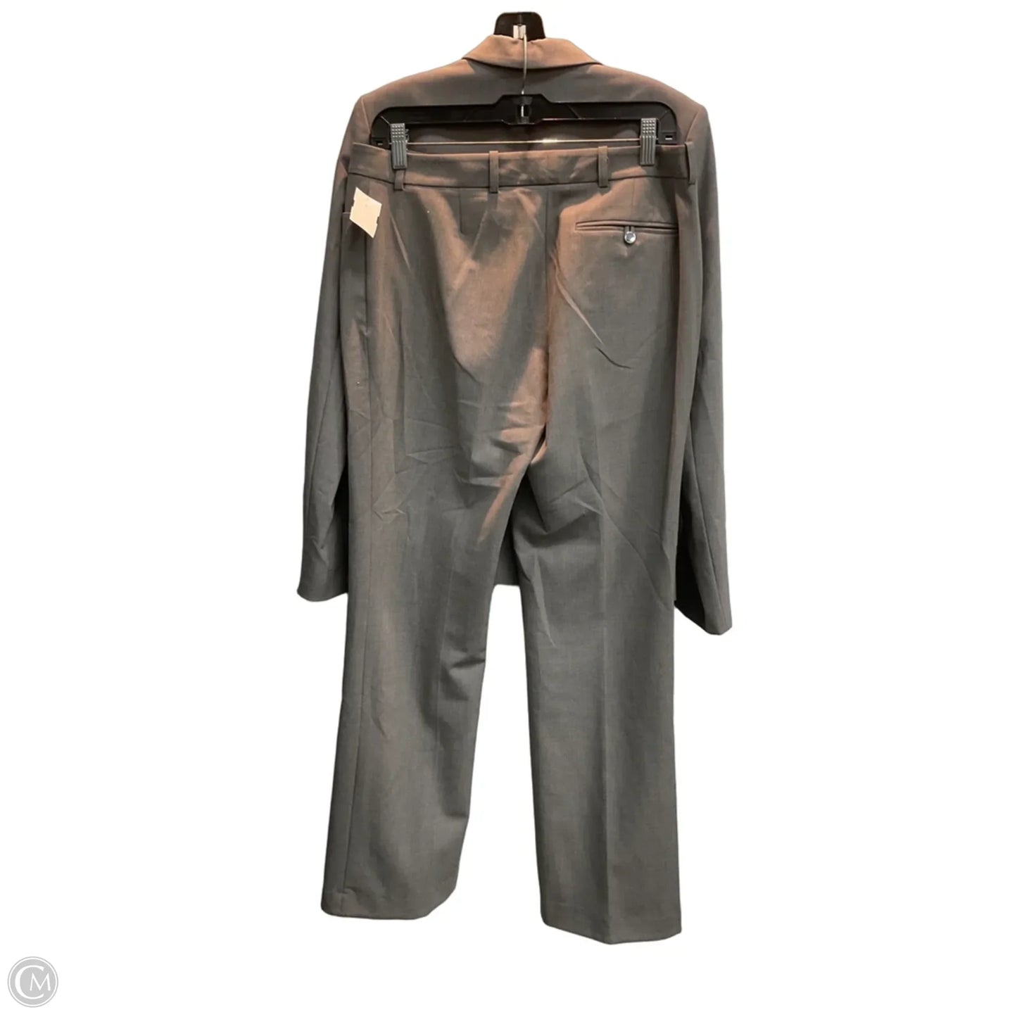 Pants Suit 2pc By Calvin Klein In Grey, Size: 6