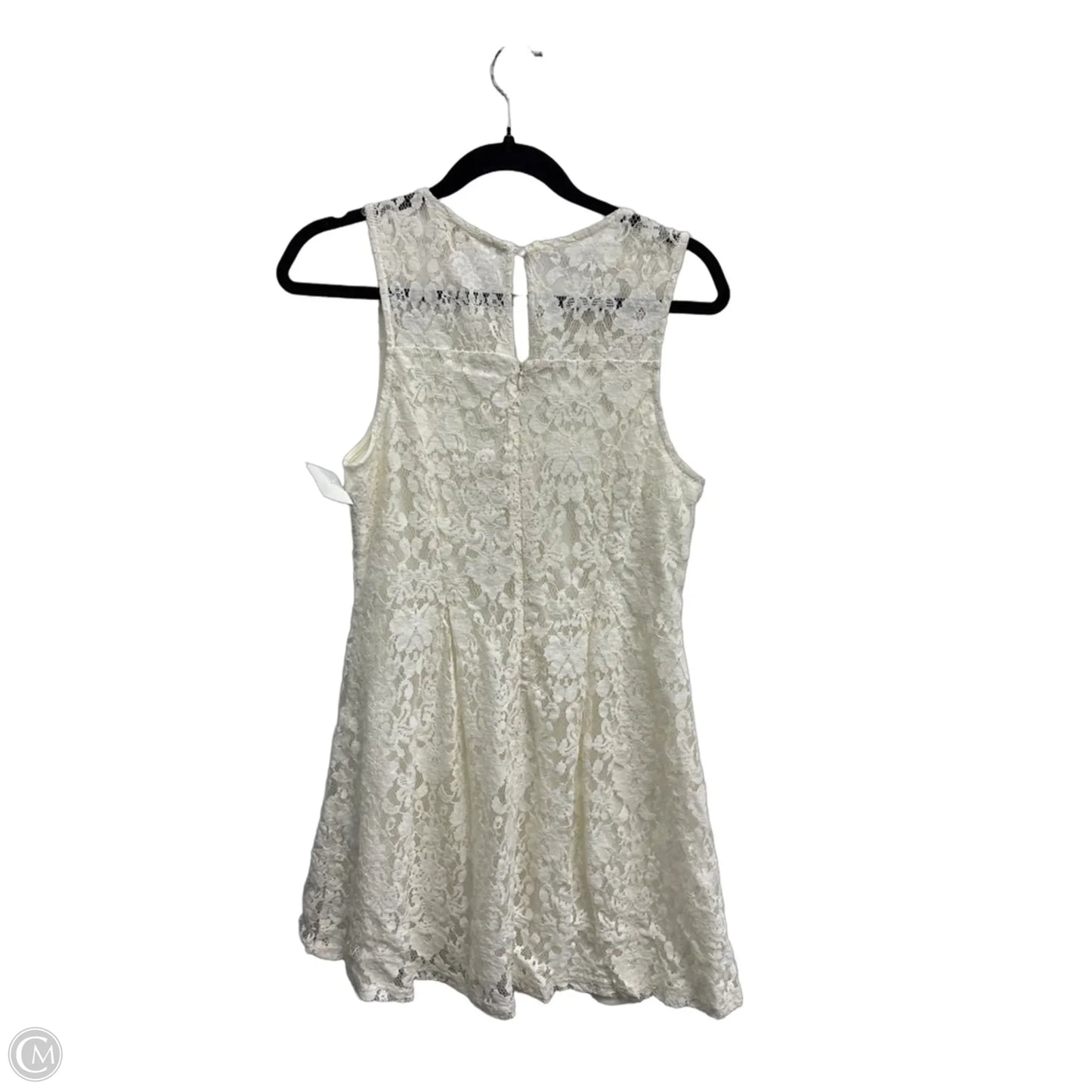Dress Party Midi By Monteau In White, Size: M