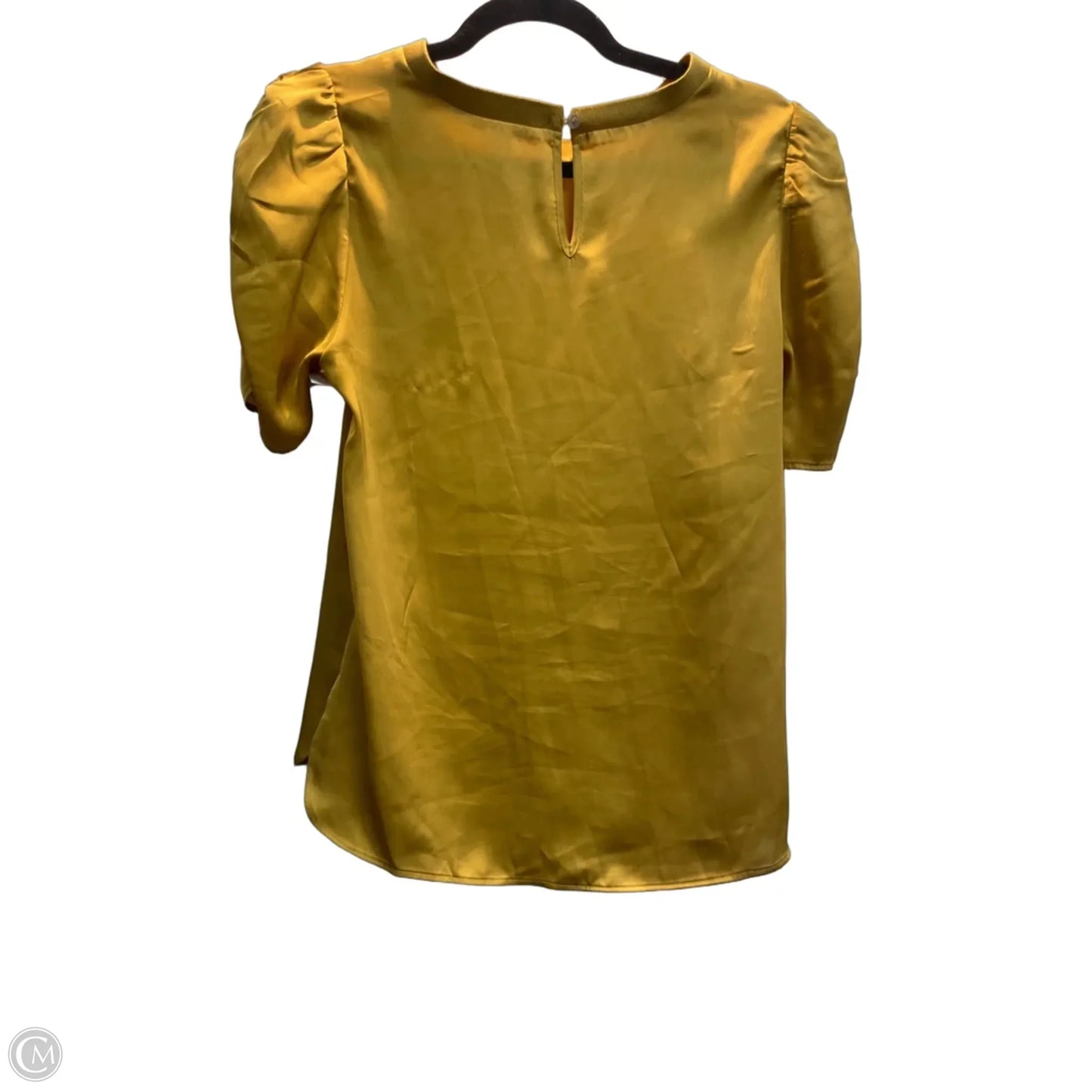 Top Short Sleeve By Dr2 In Yellow, Size: S