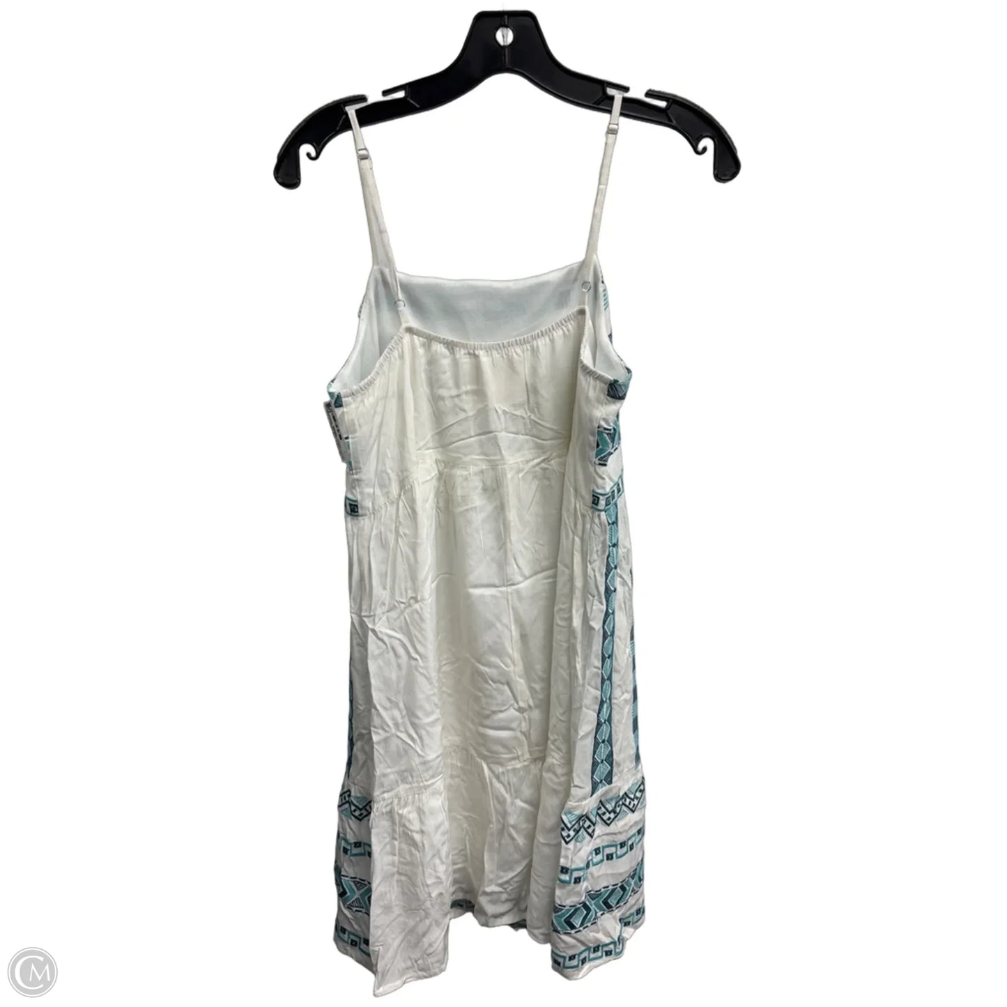 Dress Casual Short By Savanna Jane In Blue & White, Size: S