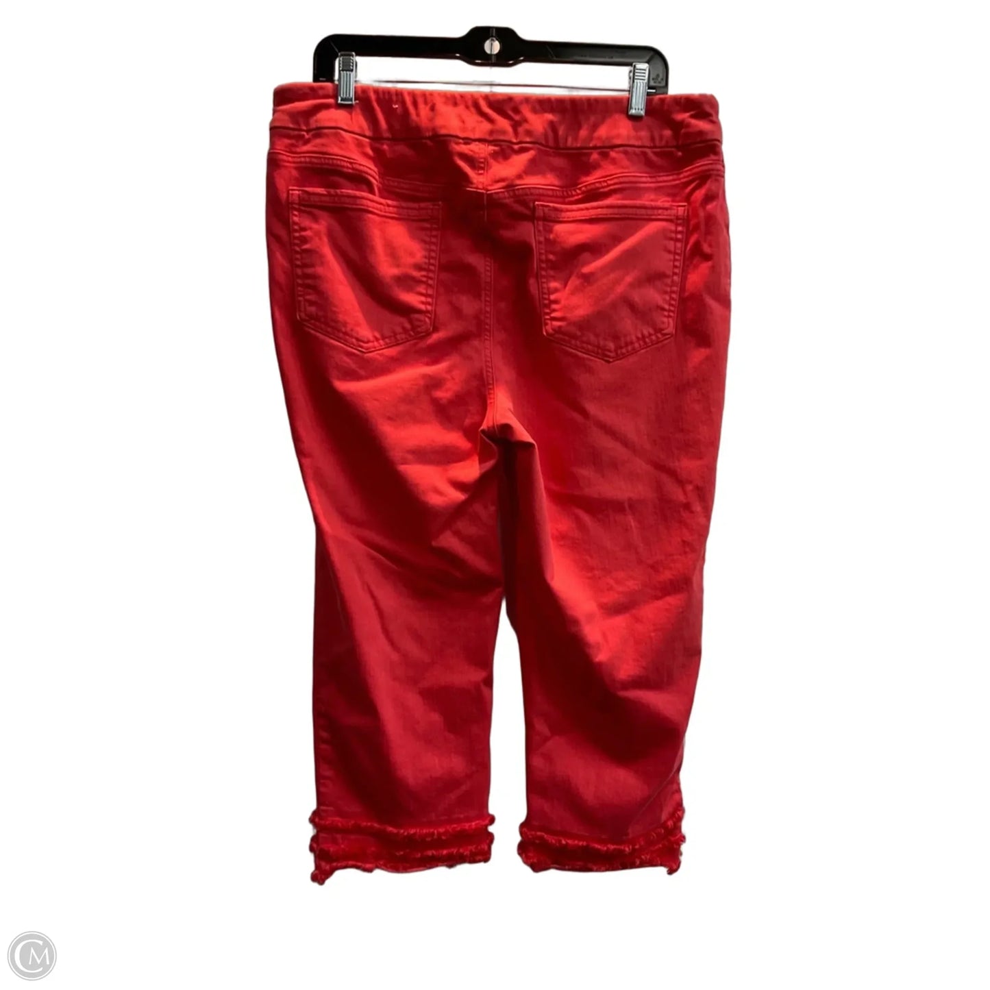 Capris By Chicos In Pink, Size: 14