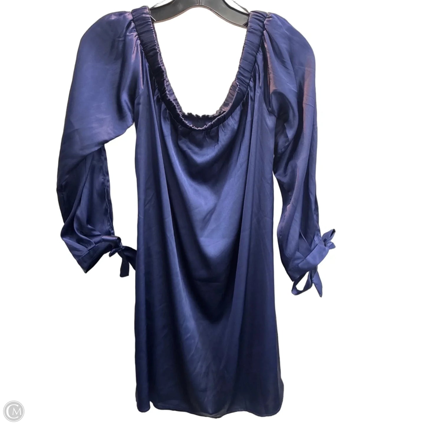 Dress Party Short By Clothes Mentor In Navy, Size: L