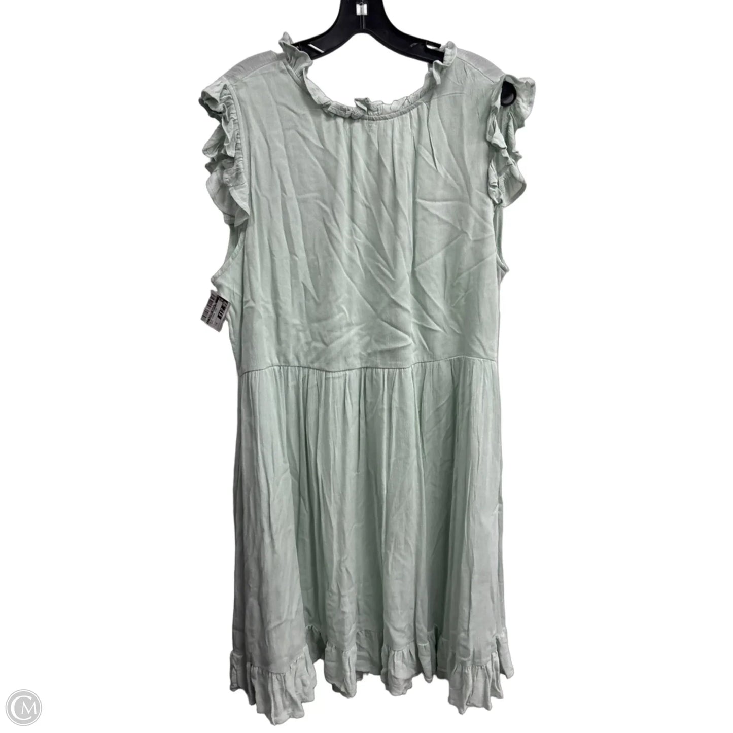 Dress Casual Midi By Clothes Mentor In Green, Size: Xl