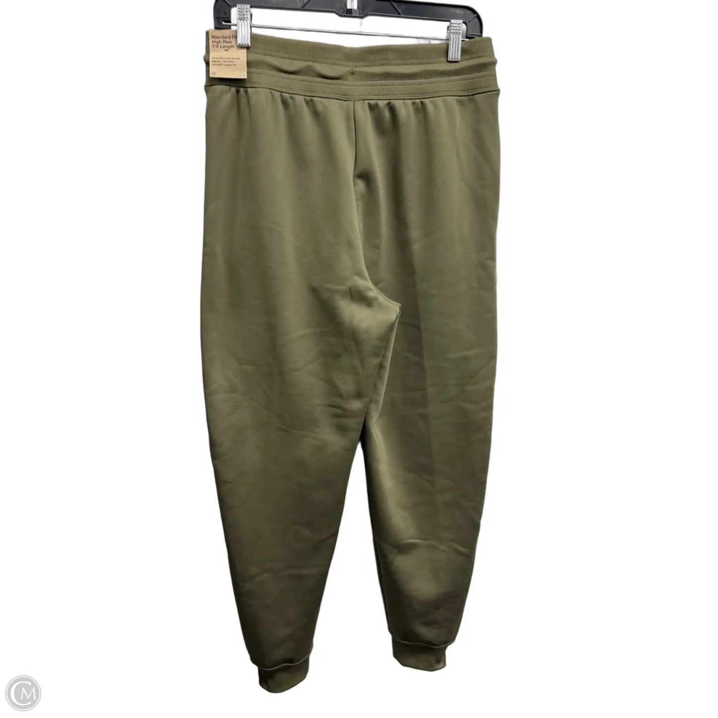 Athletic Pants By Nike Apparel In Green, Size: M