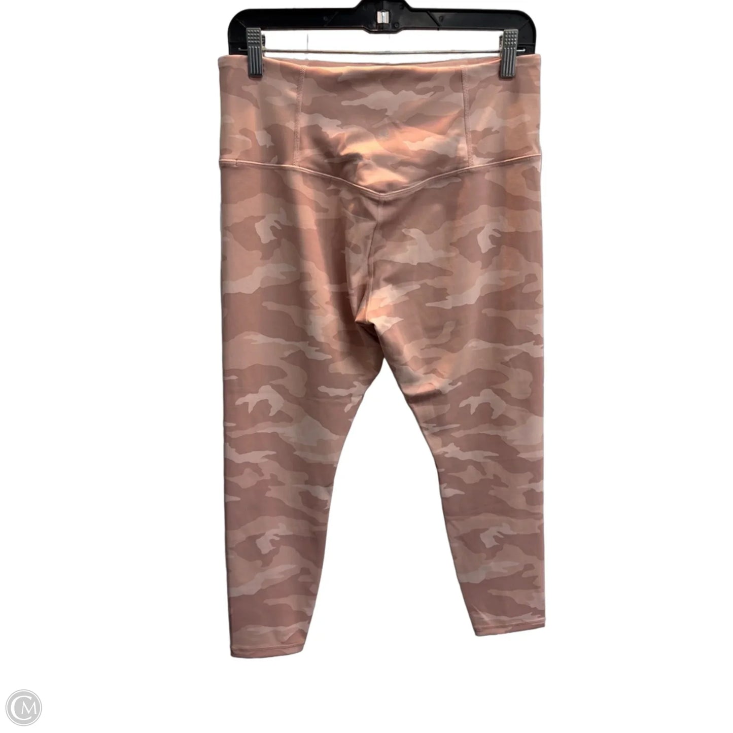 Athletic Leggings By Athleta In Camouflage Print, Size: L