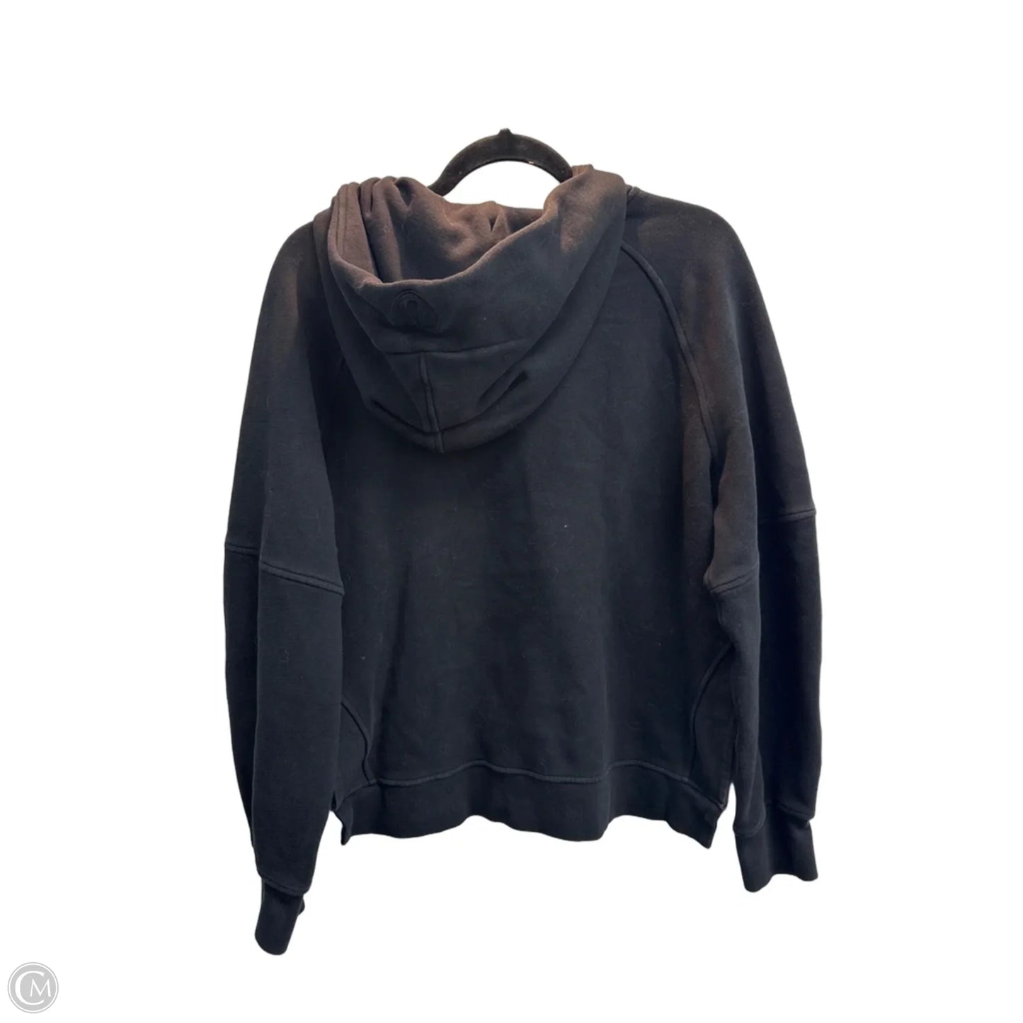 Athletic Sweatshirt Hoodie By Lululemon In Black, Size: Xs