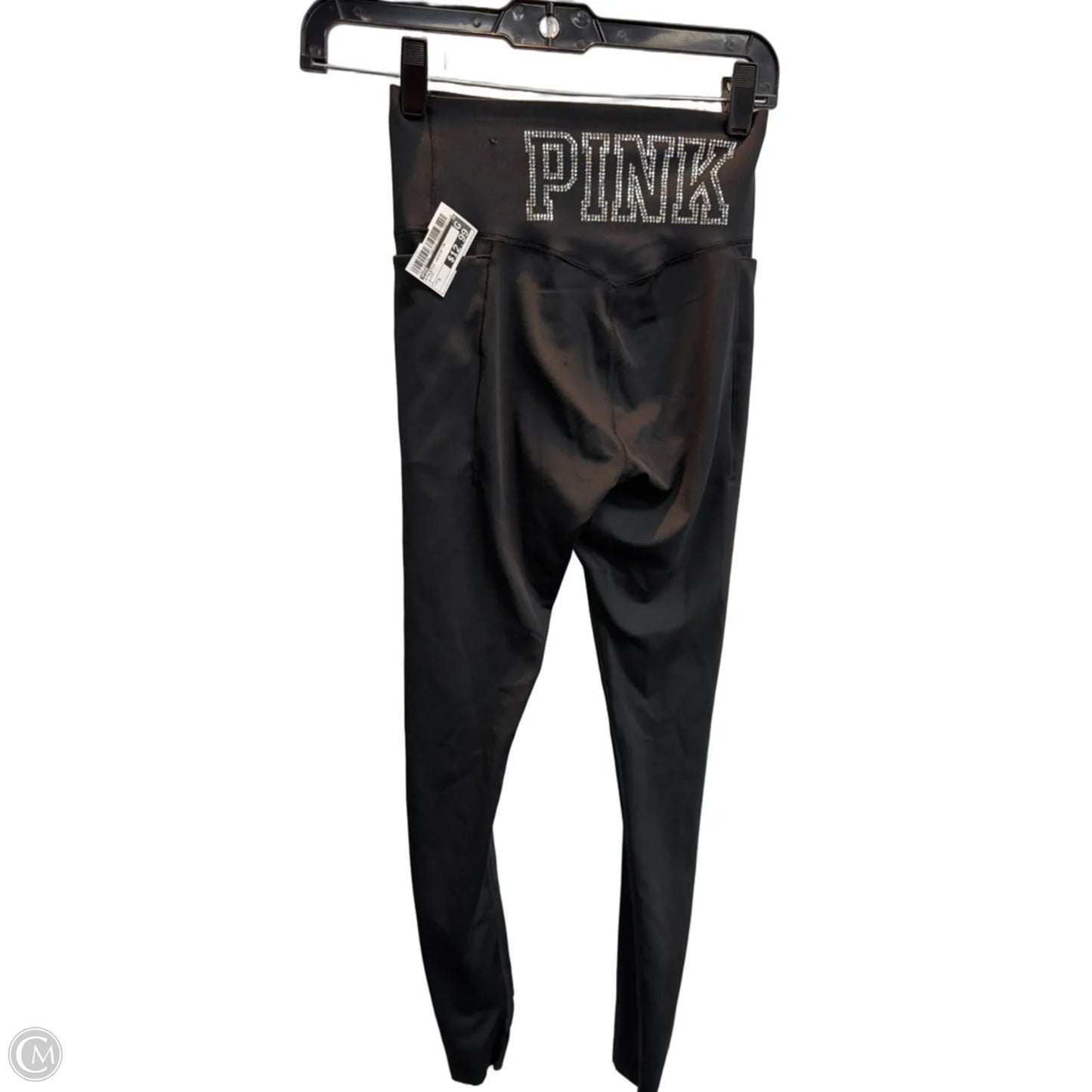 Athletic Leggings By Pink In Black, Size: S