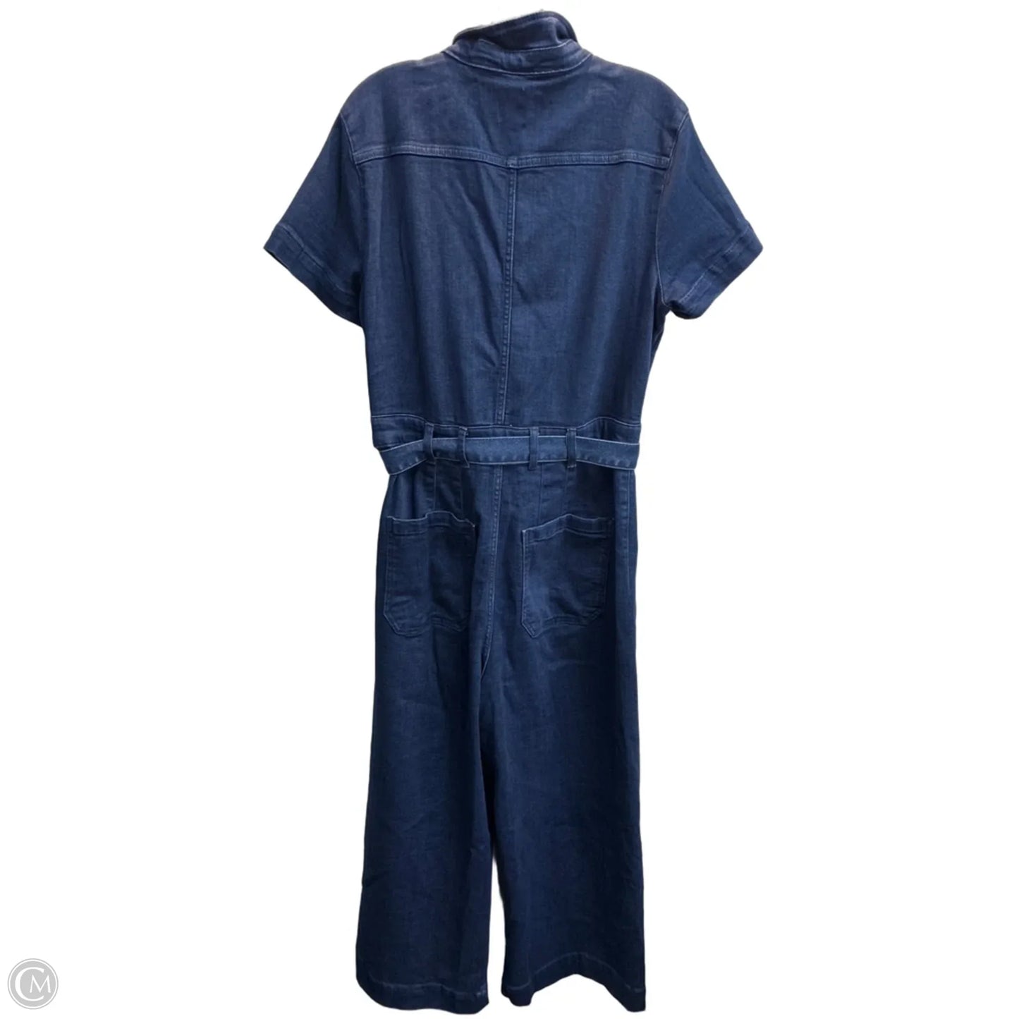 Jumpsuit By Maeve In Blue Denim, Size: Xl