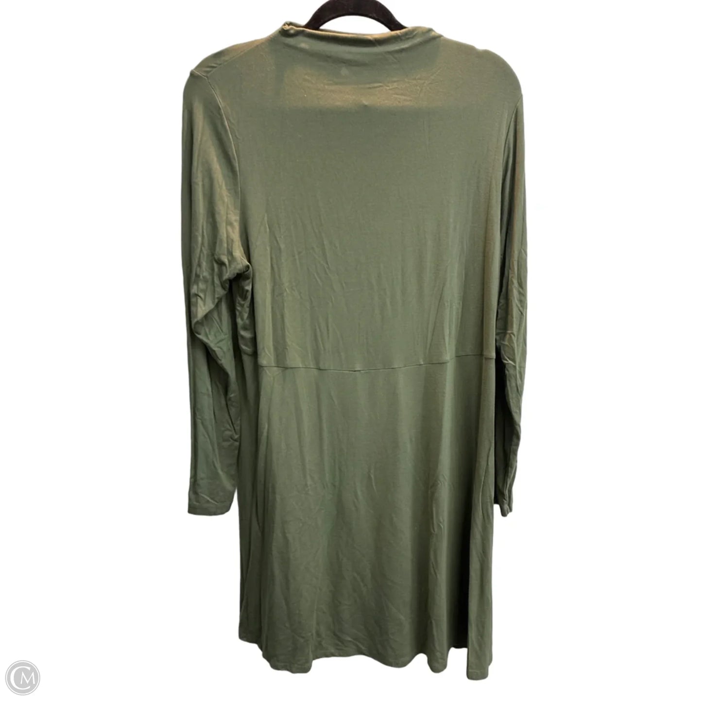 Tunic Long Sleeve By Lisa Rinna In Green, Size: L