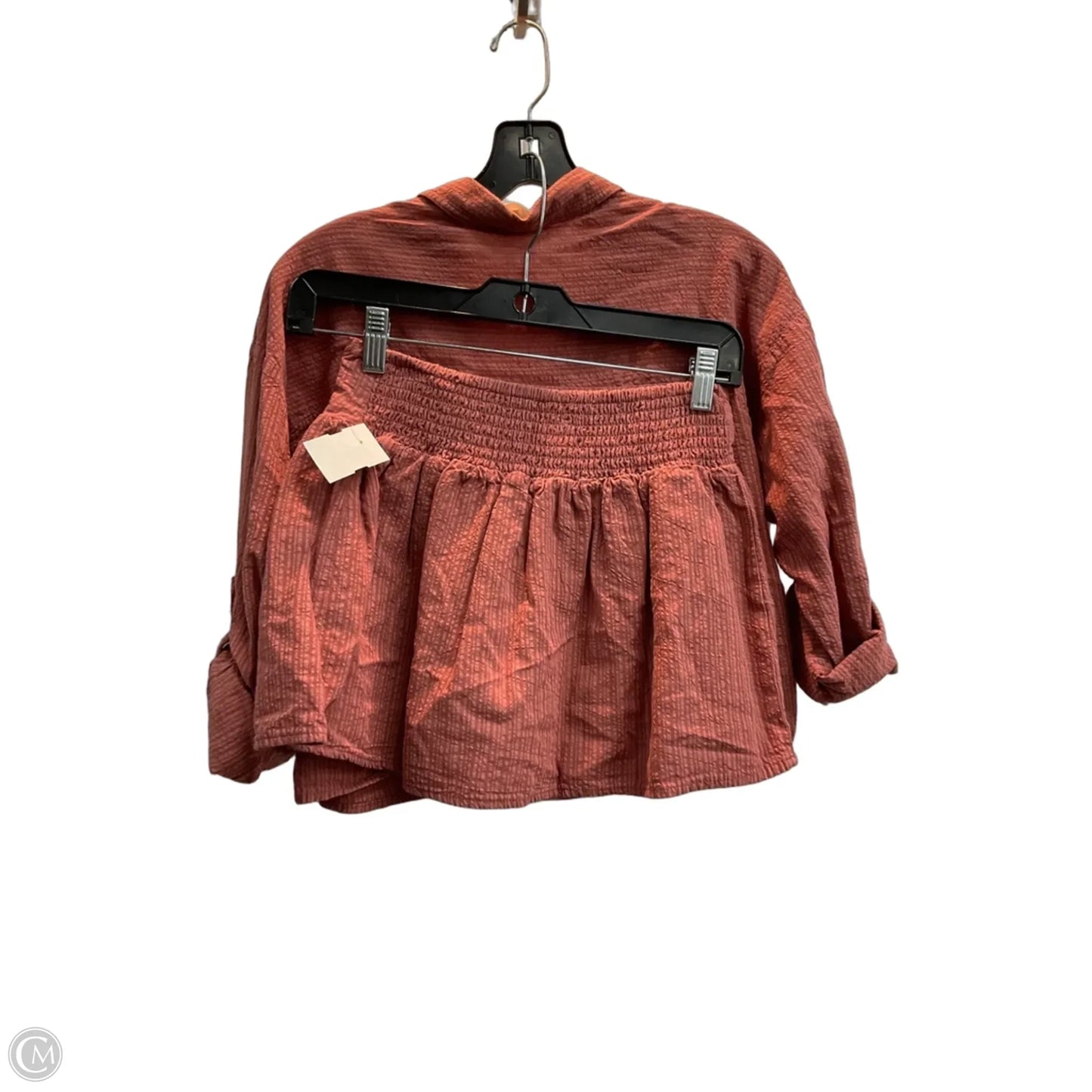 Shorts Set By Love Notes In Red, Size: S