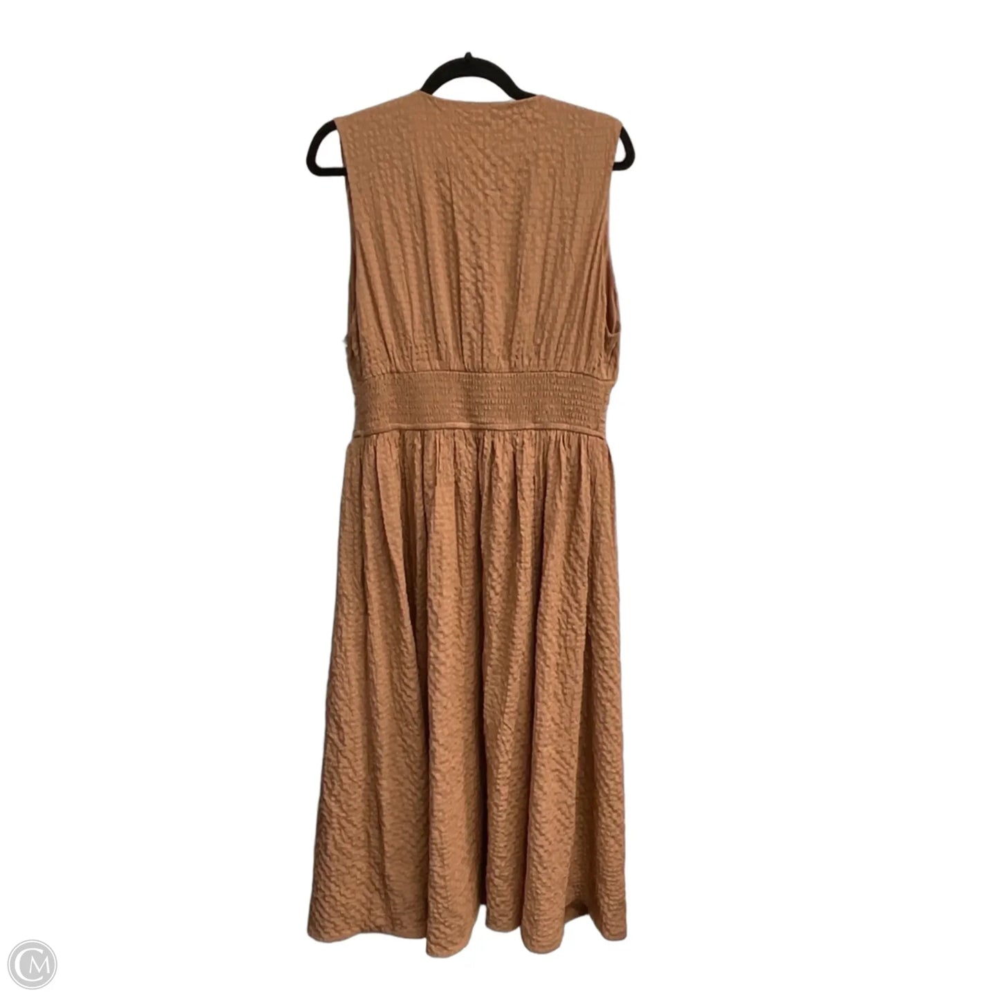 Dress Casual Maxi By Abercrombie And Fitch In Orange, Size: L