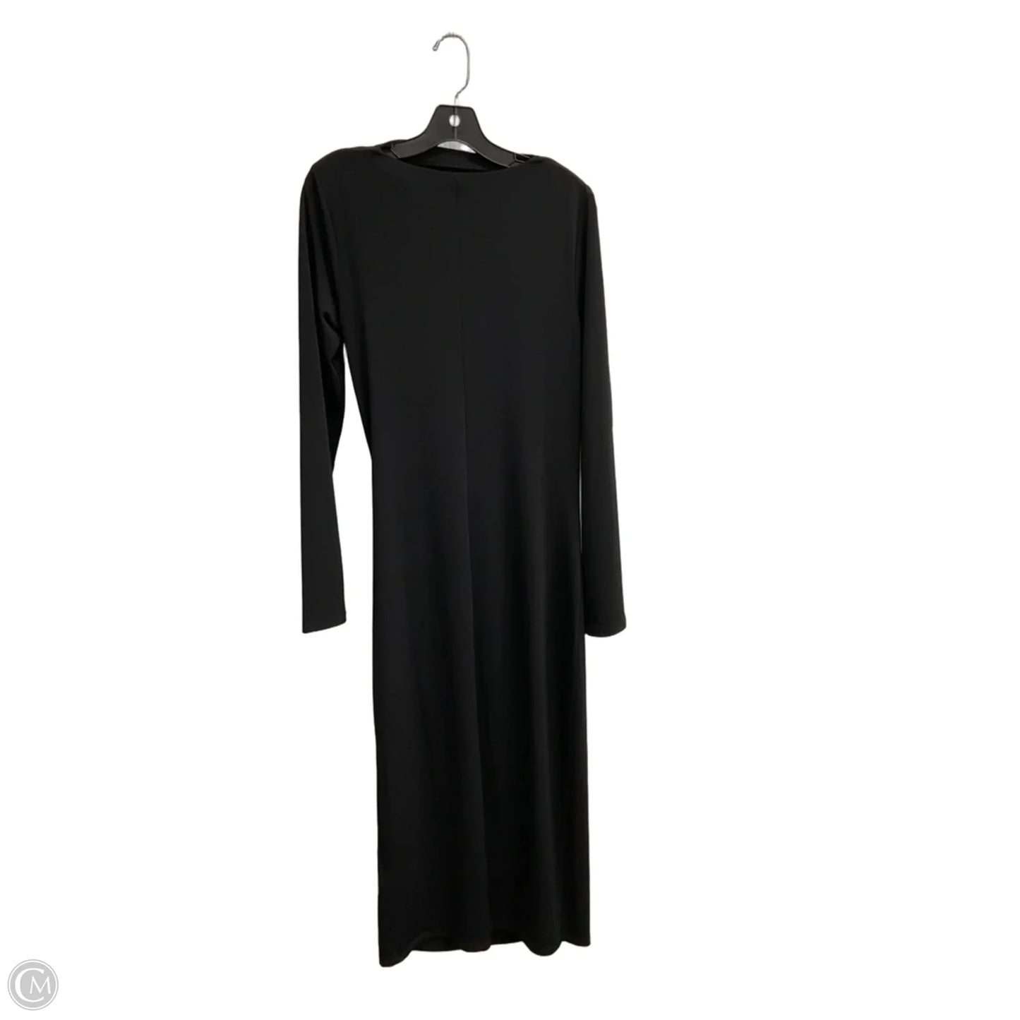 Dress Party Long By H&m In Black, Size: M