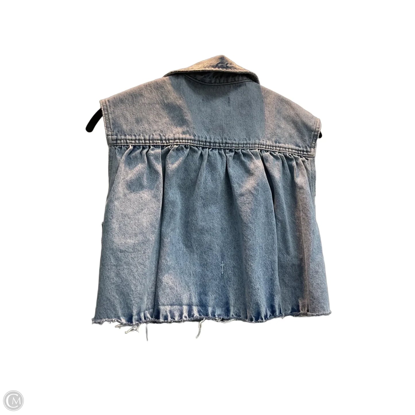 Vest Other By Agolde In Blue Denim, Size: Xs