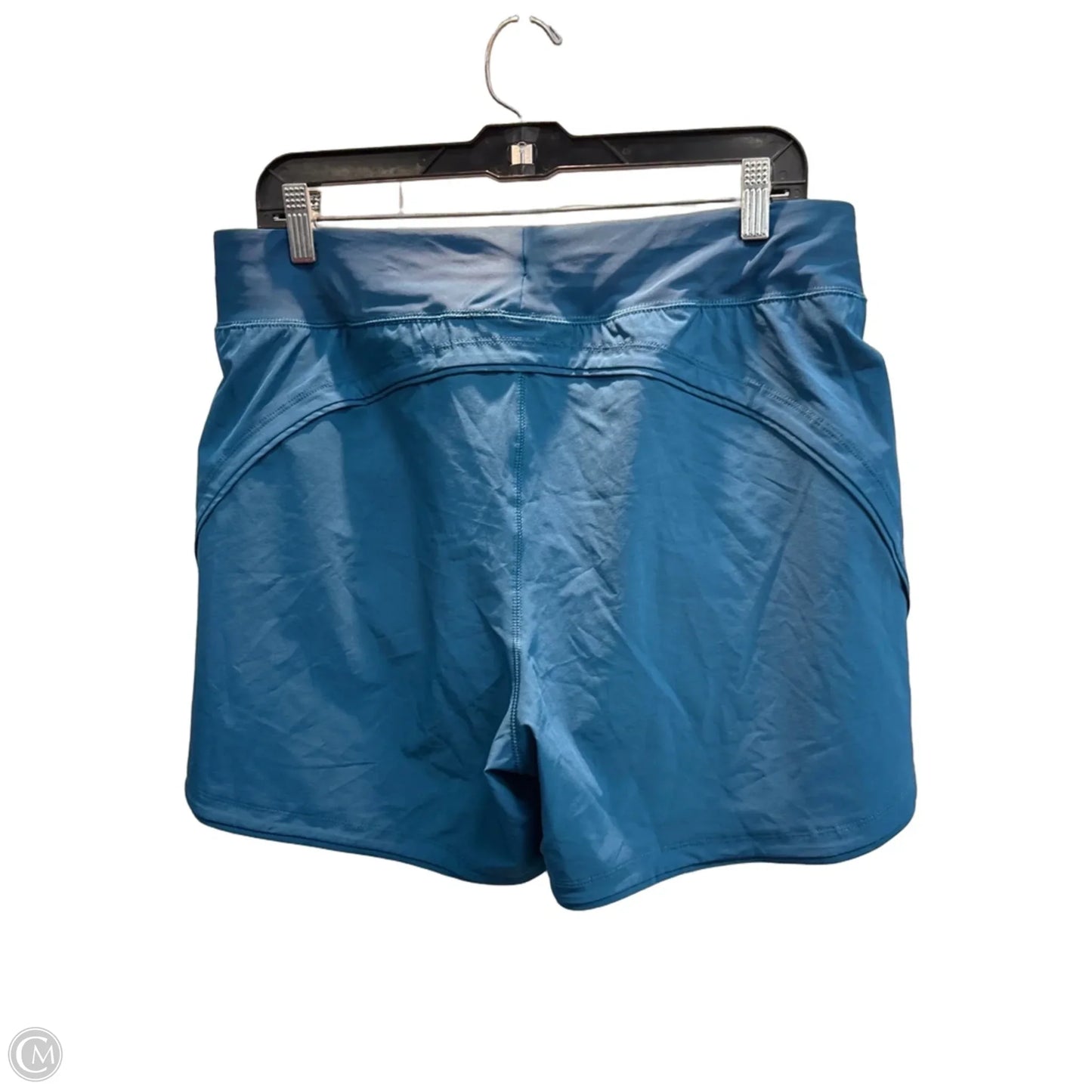 Athletic Shorts By Lands End In Blue, Size: L