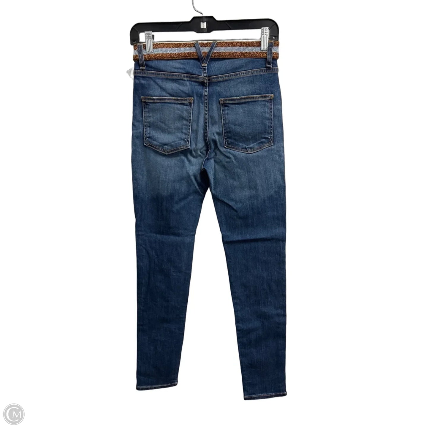 Jeans Skinny By Veronica Beard In Blue, Size: 4