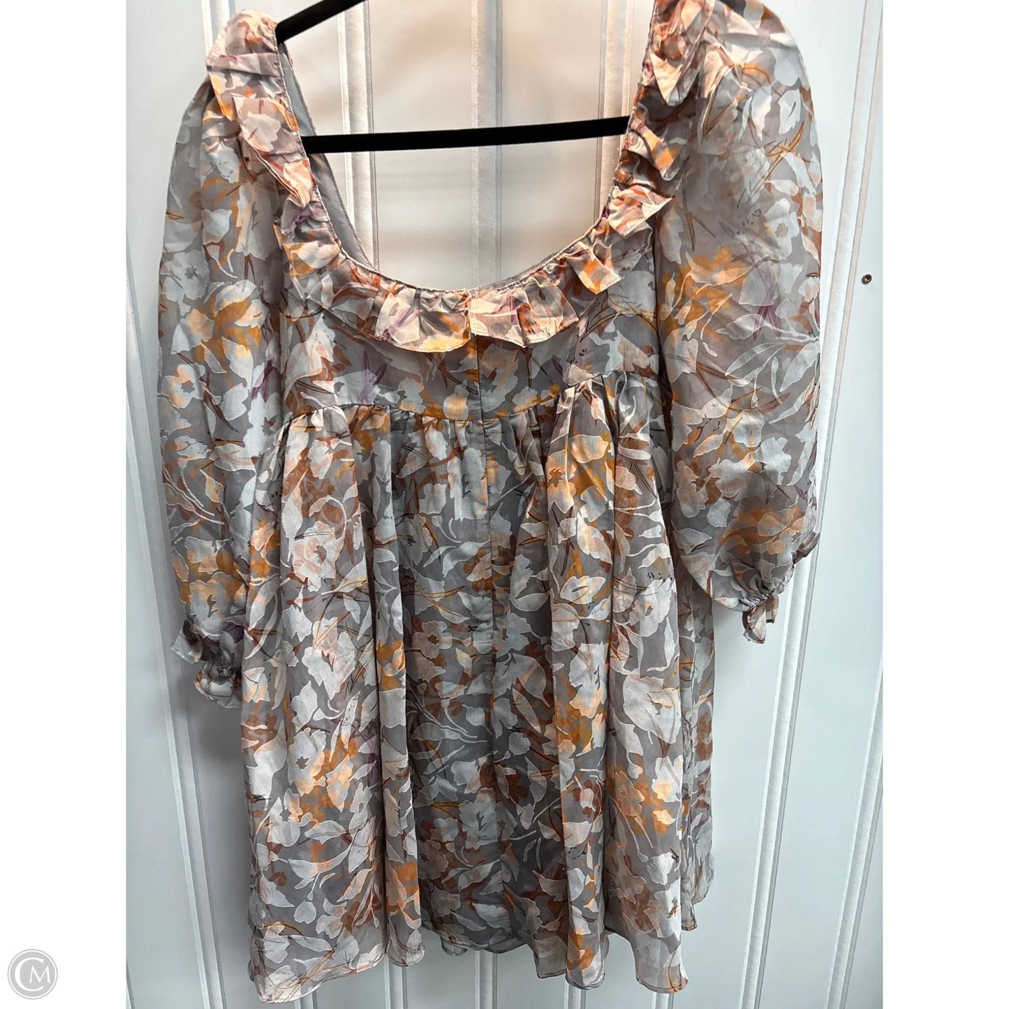 Dress Party Short By Storia In Floral Print, Size: S