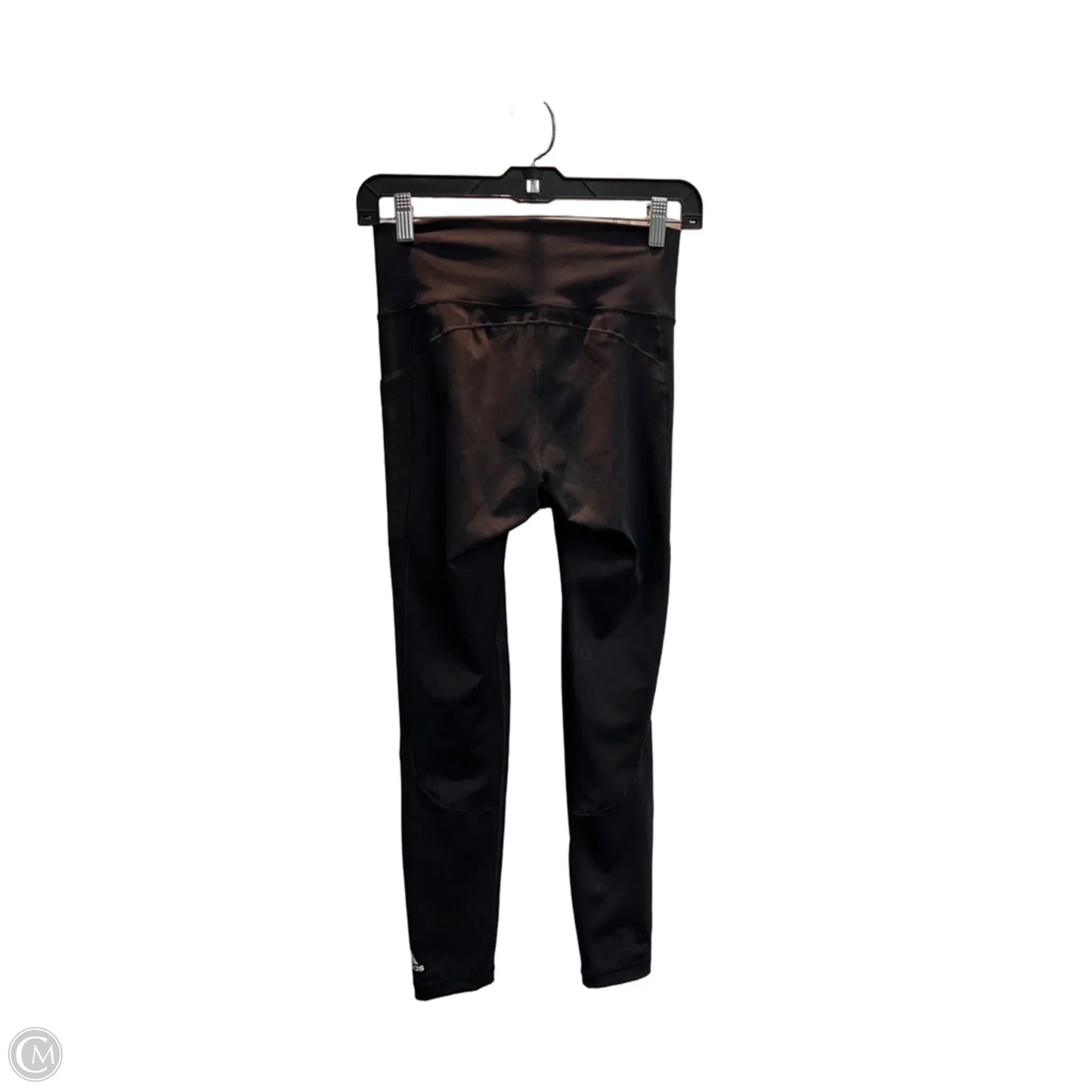 Athletic Leggings By Adidas In Black, Size: S