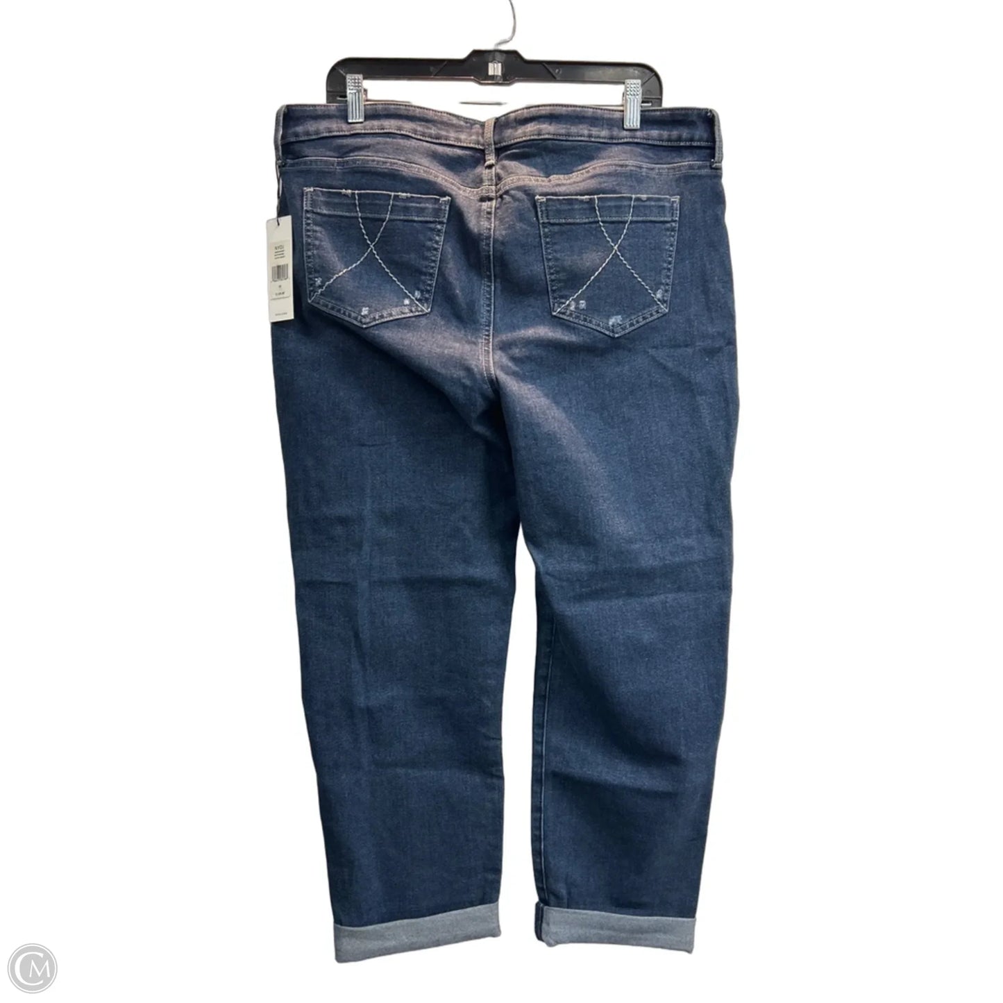 Jeans Boyfriend By Not Your Daughters Jeans In Blue, Size: 16