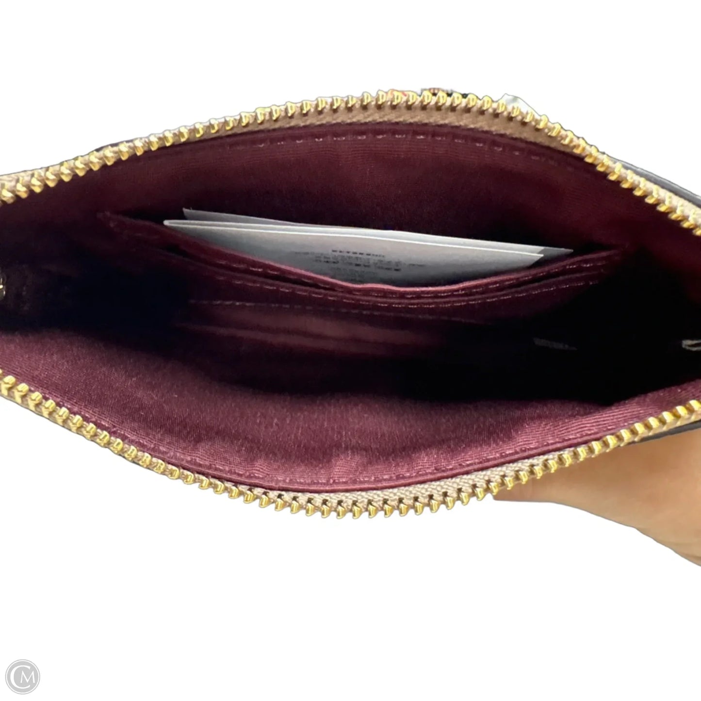 Wristlet Designer By Coach, Size: Medium