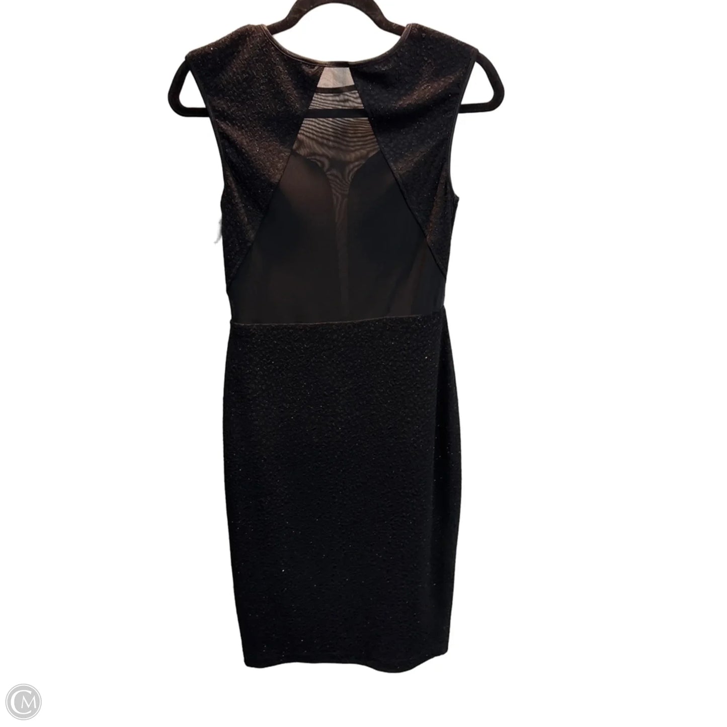 Dress Party Midi By Clothes Mentor In Black, Size: L