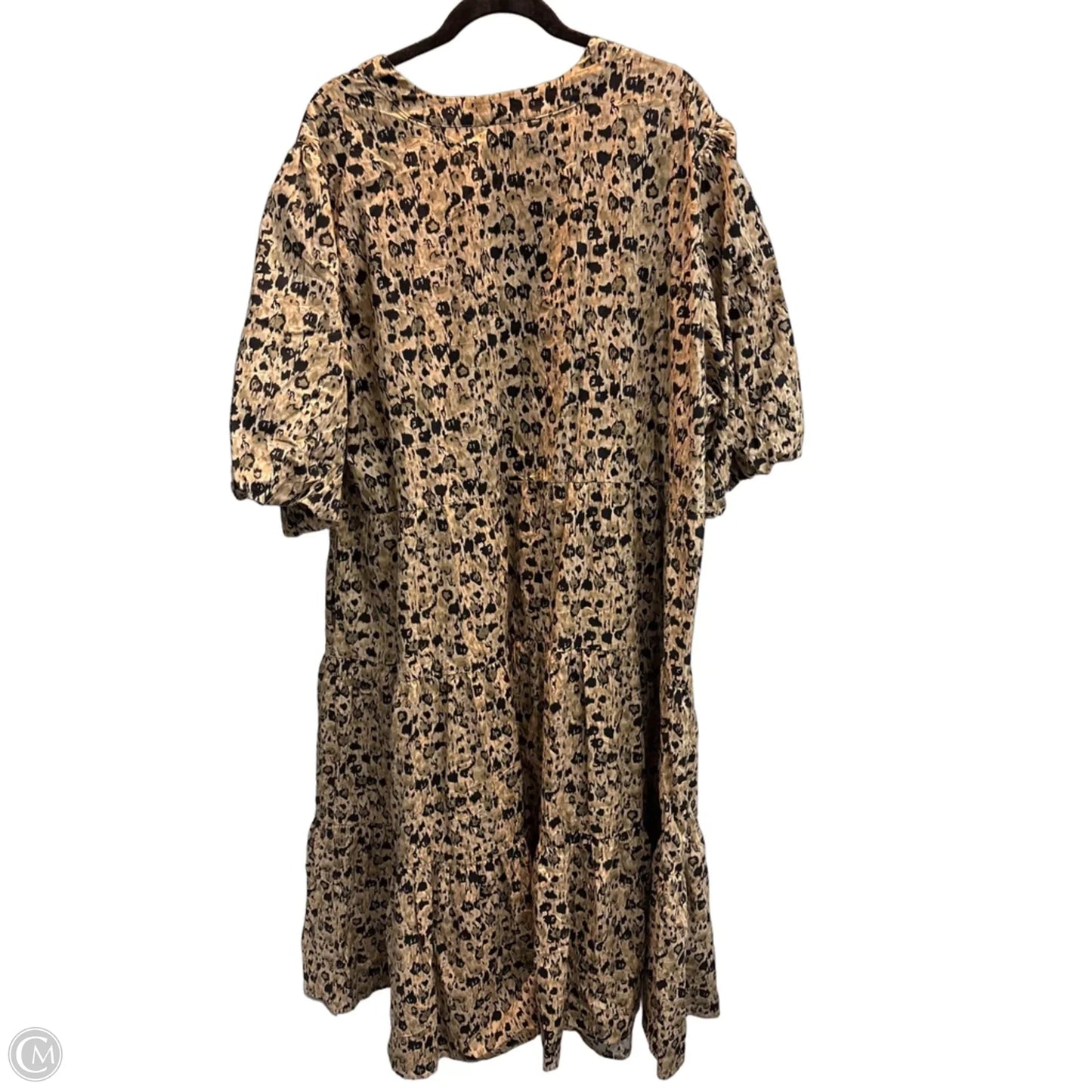 Dress Casual Maxi By Clothes Mentor In Animal Print, Size: 3x