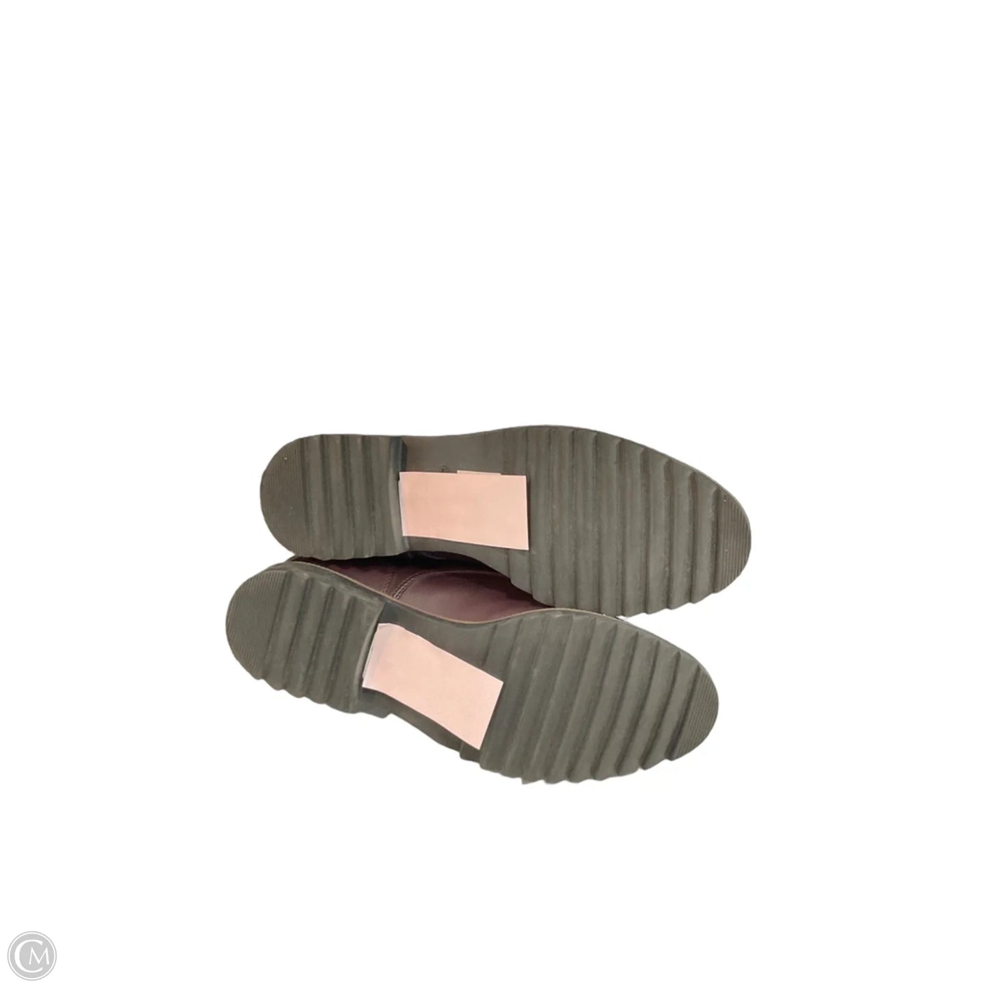 Shoes Sneakers By Clarks In Maroon, Size: 8