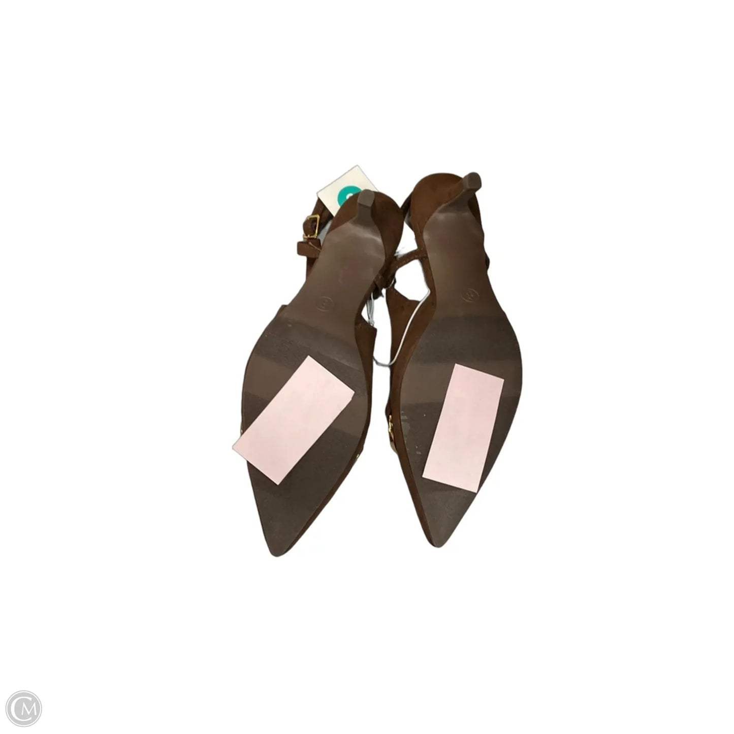 Shoes Heels Kitten By A New Day In Brown, Size: 8