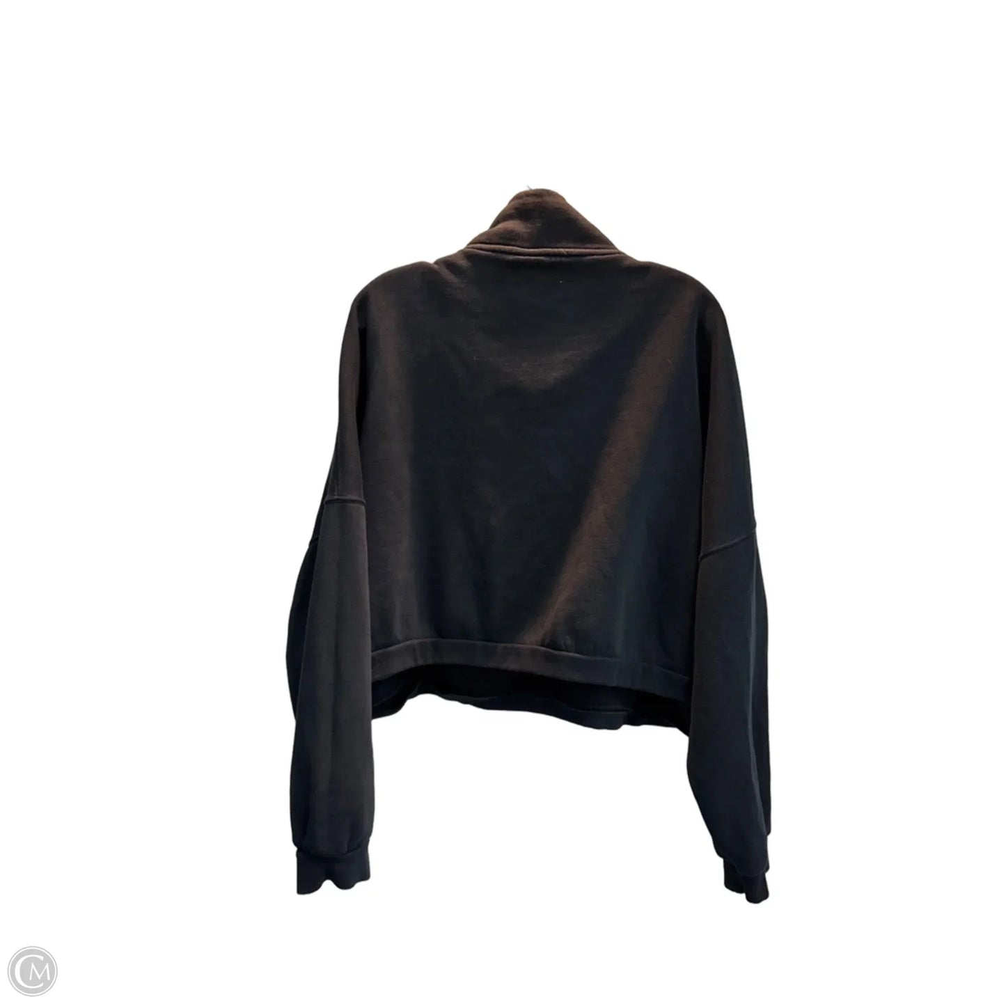 Athletic Sweatshirt Collar By Under Armour In Black, Size: Xl