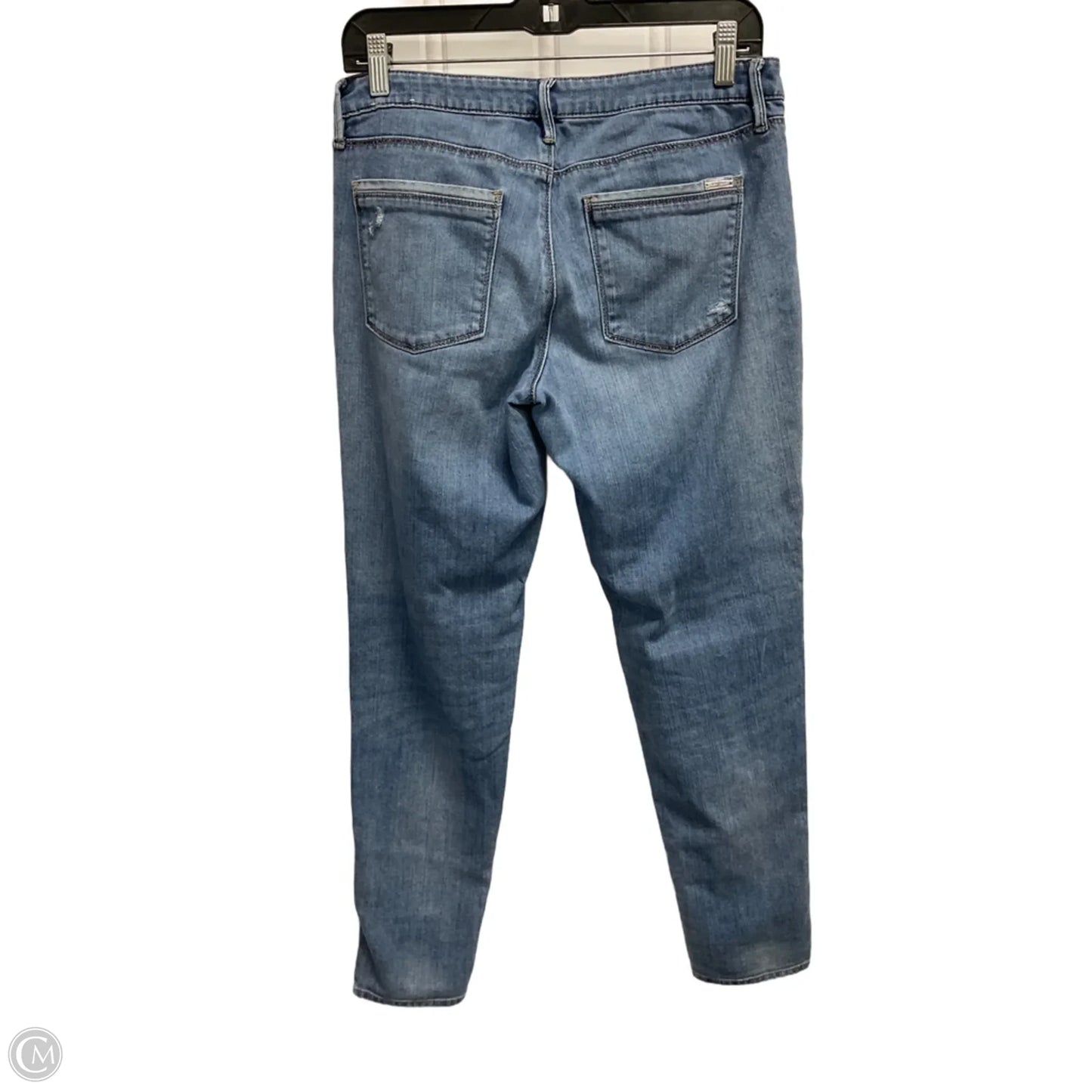 Jeans Straight By White House Black Market In Blue Denim, Size: 6