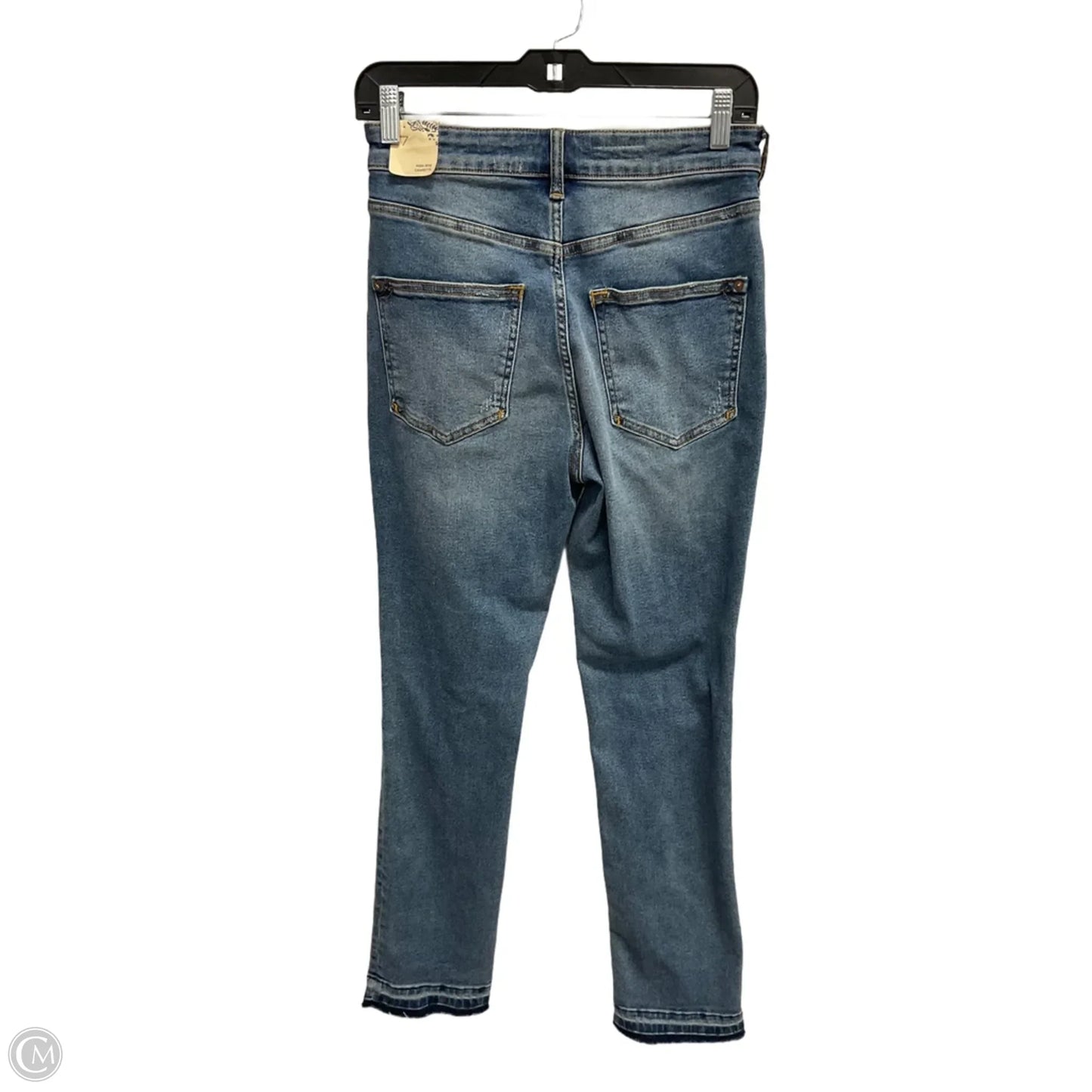 Jeans Straight By Pilcro In Blue Denim, Size: 4