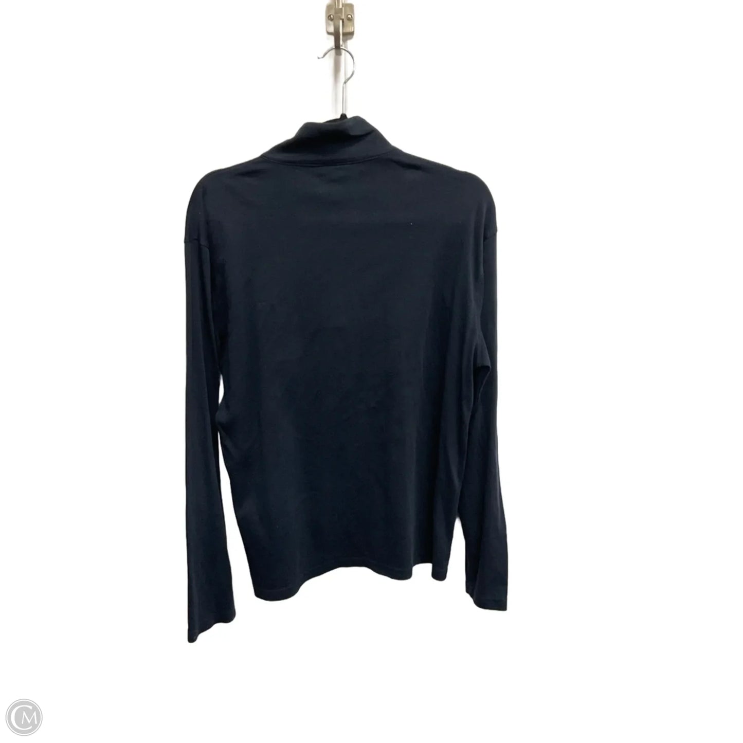 Top Long Sleeve Designer By Michael Kors In Navy, Size: M