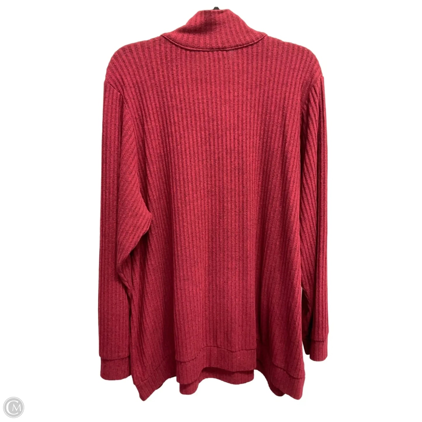Top Long Sleeve By Torrid In Red, Size: 4x