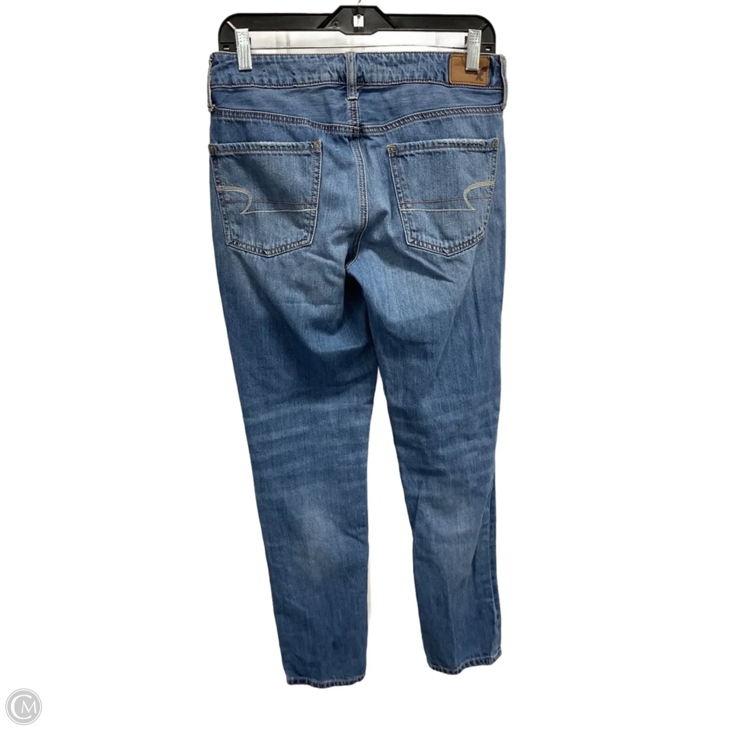 Jeans Skinny By American Eagle In Blue Denim, Size: 2