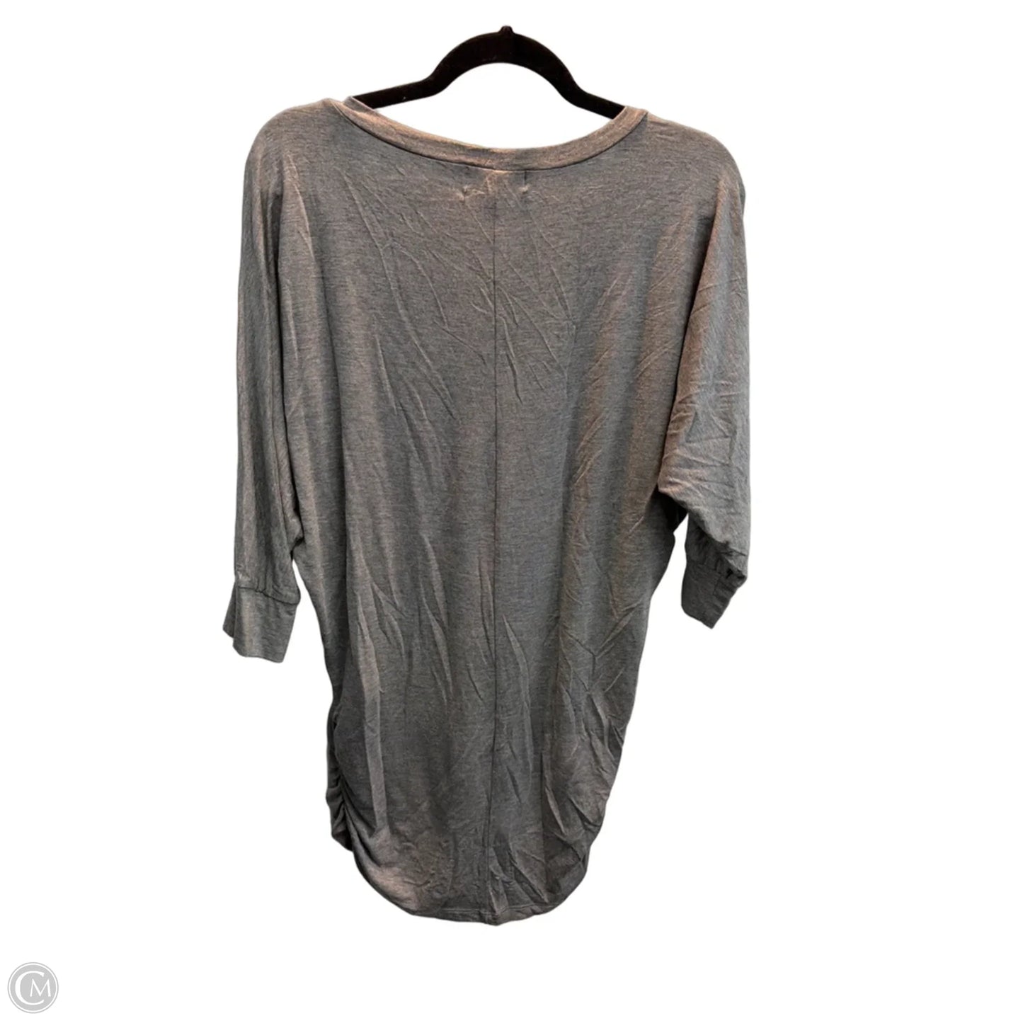 Top Long Sleeve By Clothes Mentor In Grey, Size: L