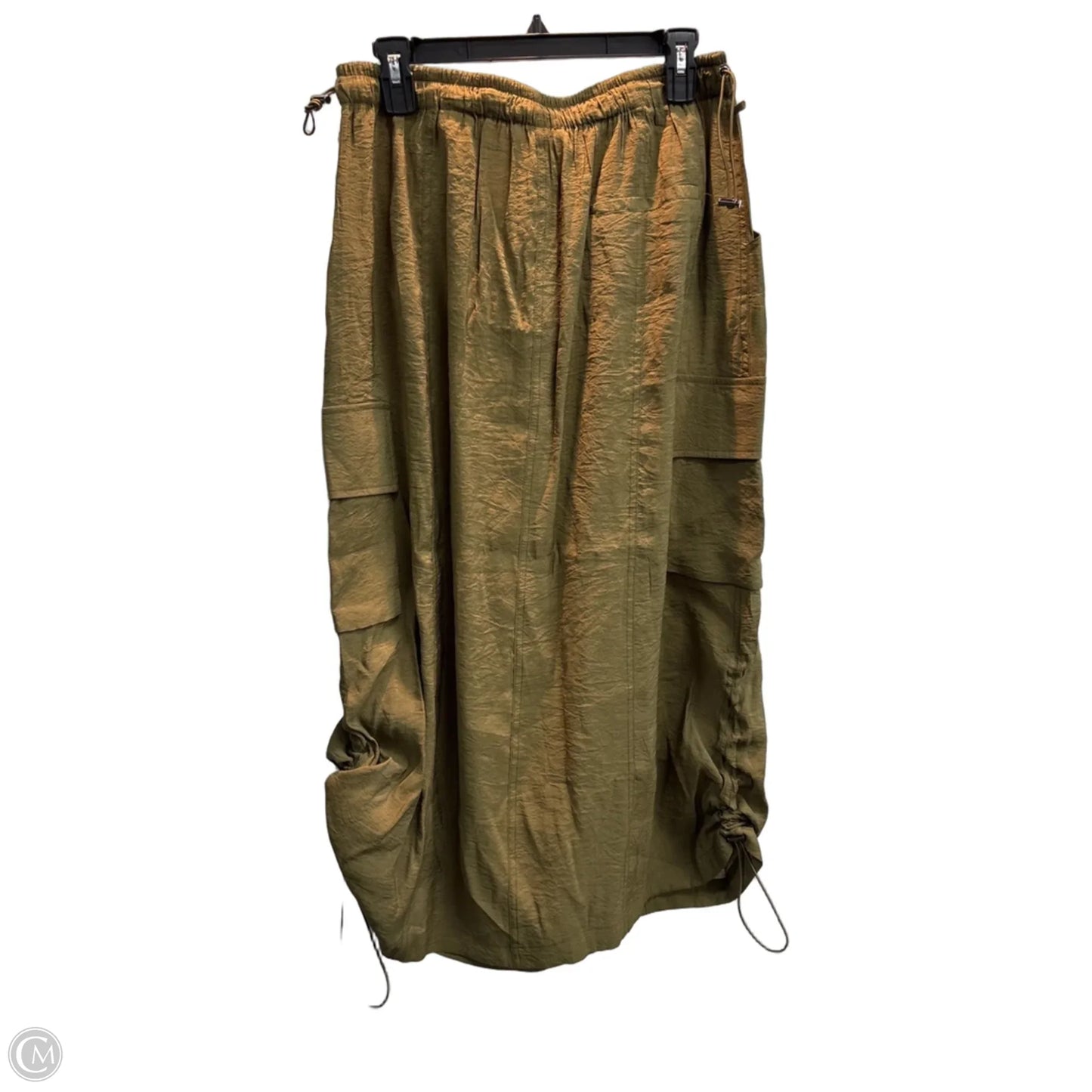 Pants Wide Leg By Artistic Works By Lu In Green, Size: L