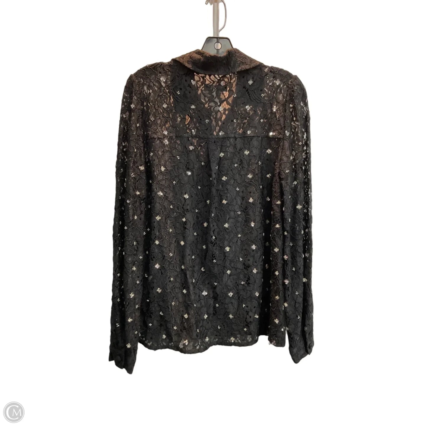 Top Long Sleeve By Bagatelle In Black, Size: S