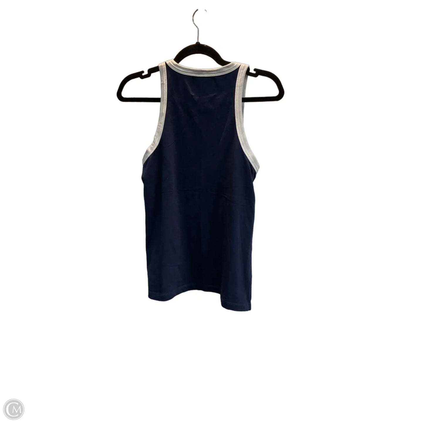 Top Sleeveless By Clothes Mentor In Navy, Size: L