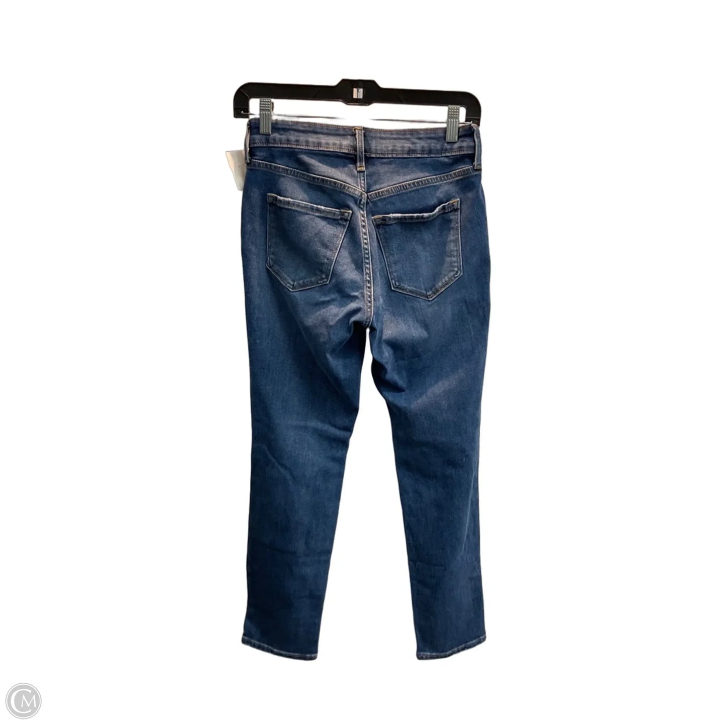 Jeans Straight By Old Navy In Blue Denim, Size: 0p